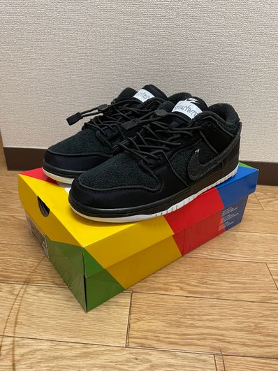Gnarhunters × Nike SB Dunk Low "Black/White"