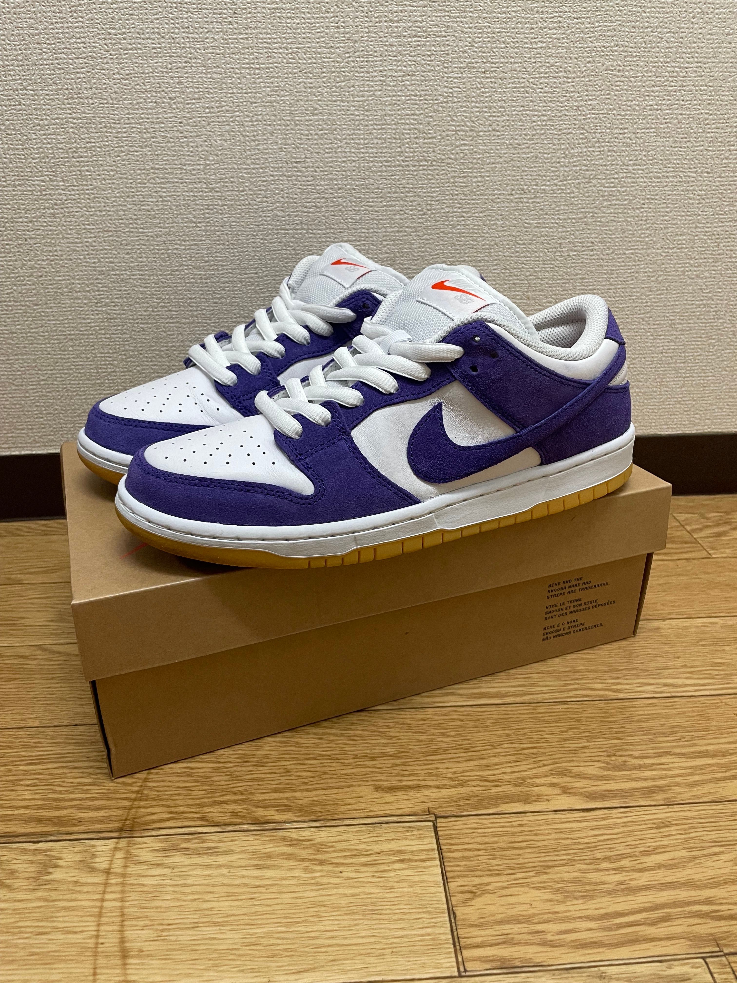 Nike SB Dunk Low Pro ISO Orange Label "Court Purple Gum"