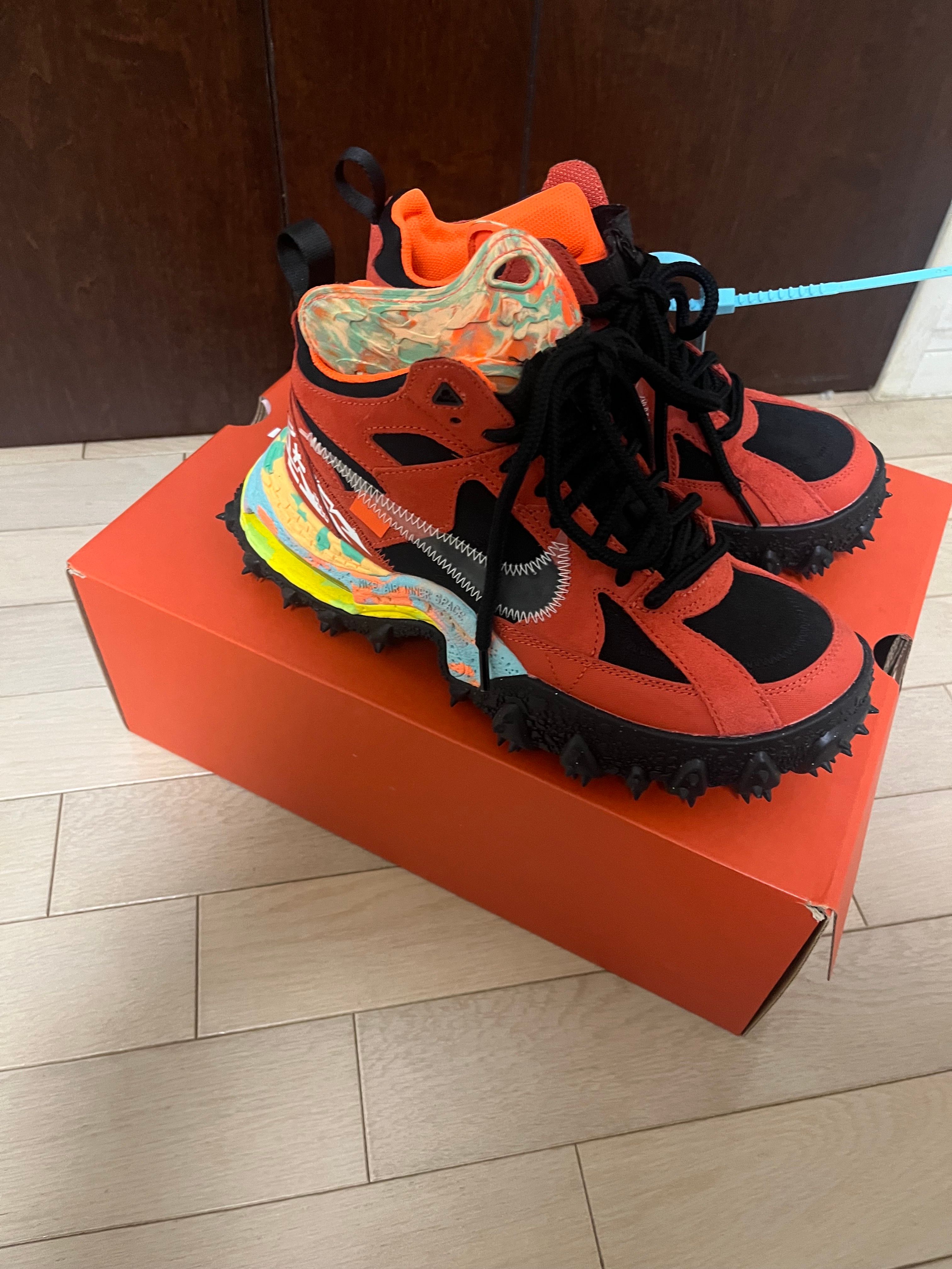 Off-White × Nike Air Terra Forma "Mantra Orange"