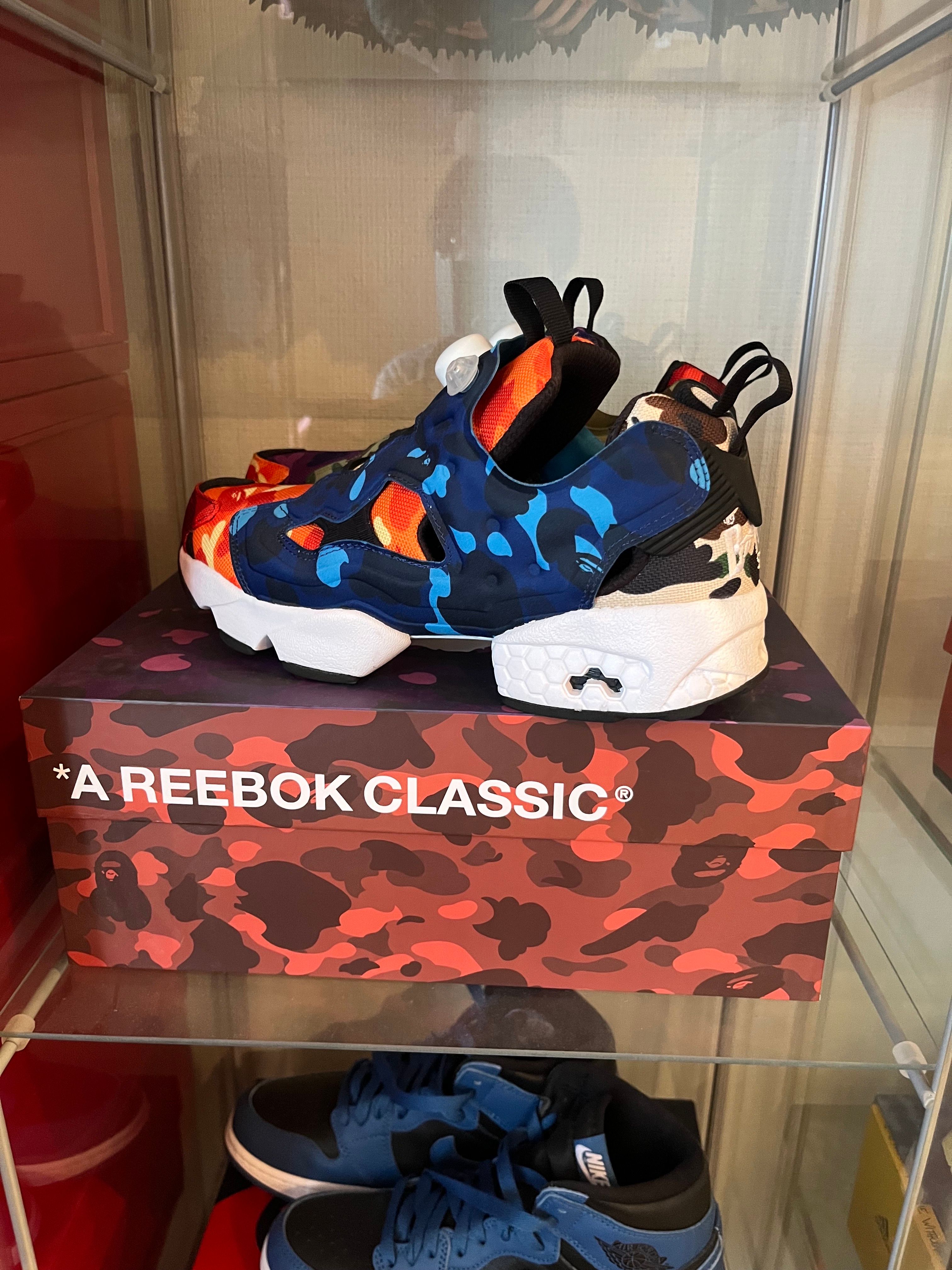 A BATHING APE®︎ × Reebok Instapump Fury OG "Multi Color"