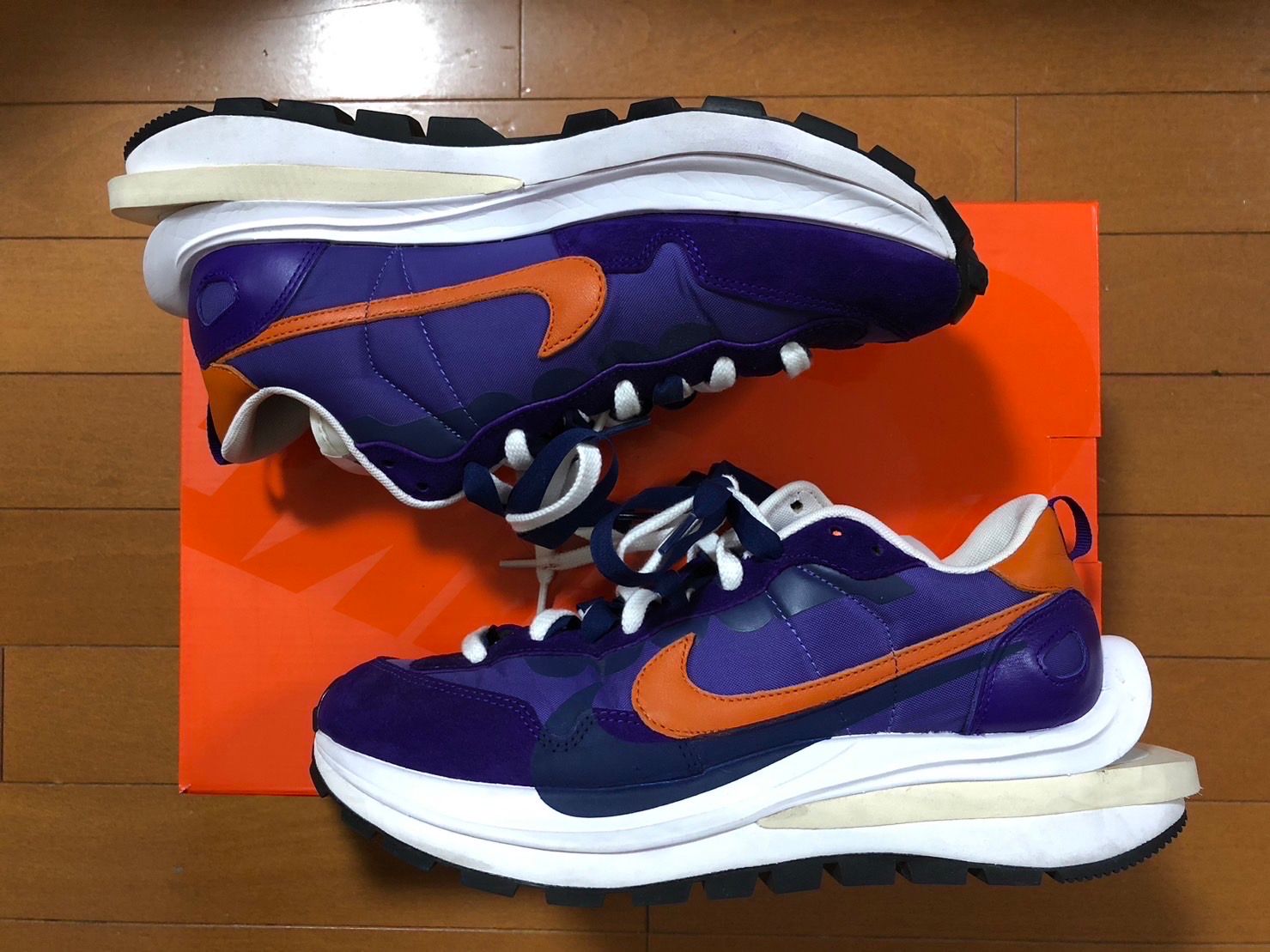 SACAI × NIKE VAPOR WAFFLE "DARK IRIS"