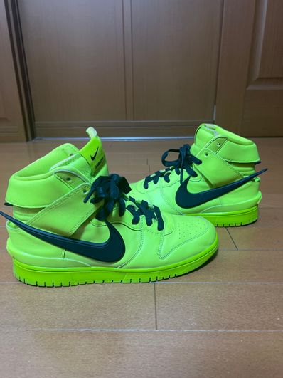 AMBUSH × NIKE DUNK HIGH "FLASH LIME"
