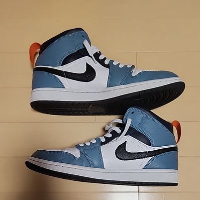 FACETASM × Nike Air Jordan 1 Mid "White/Navy"