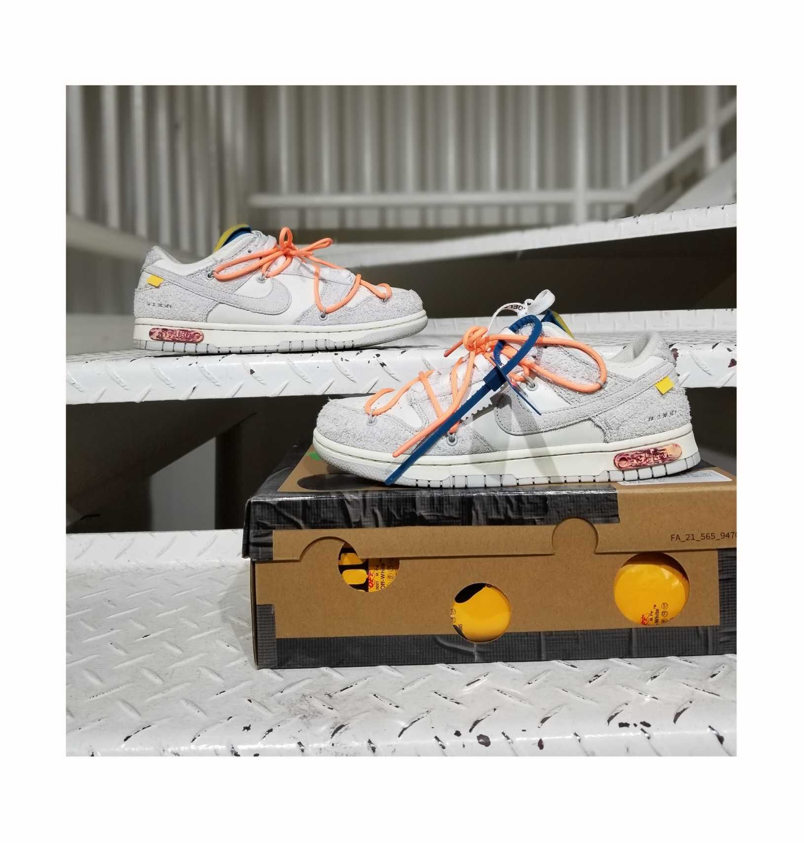 Off-White × Nike Dunk Low 1 of 50 "Lot.19" 