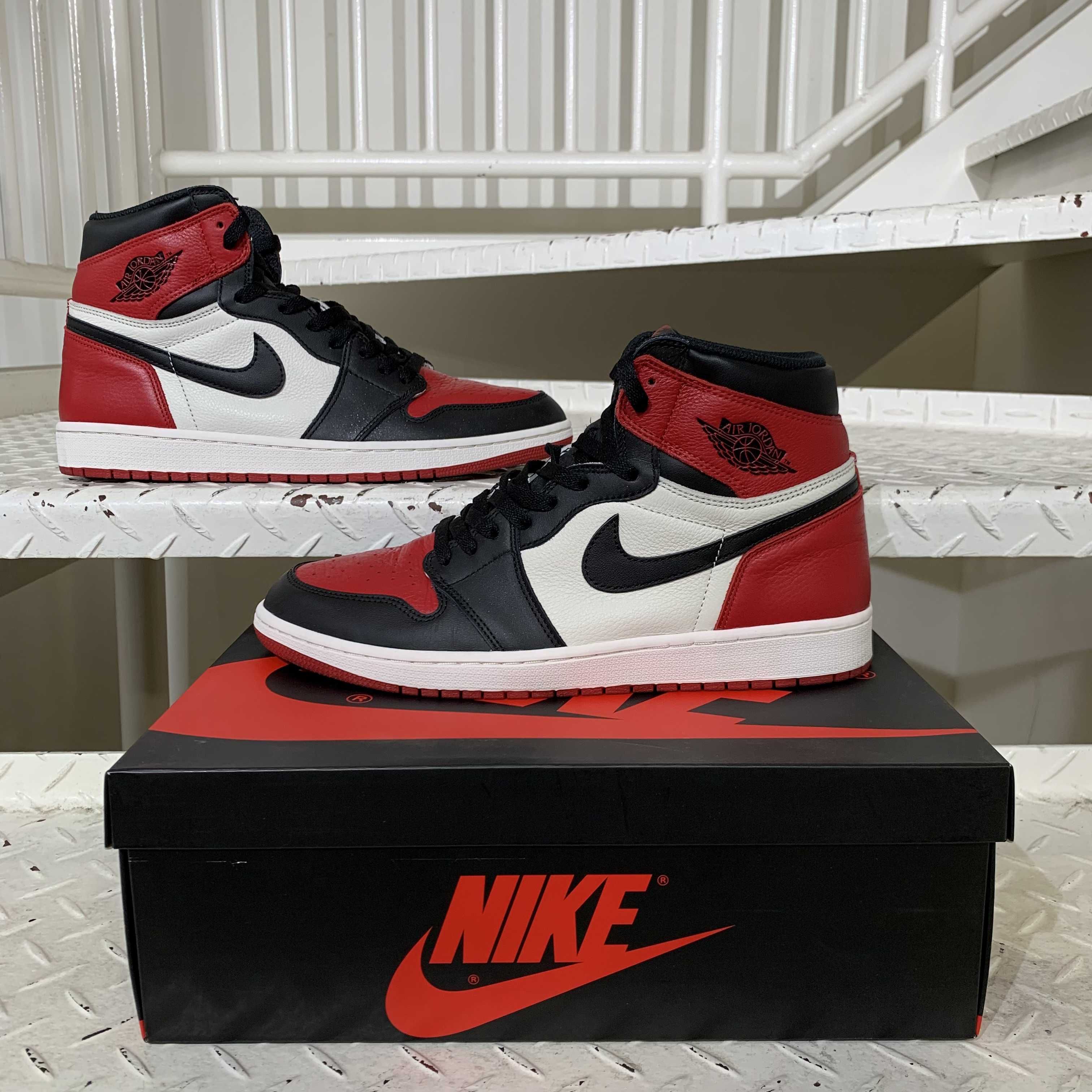 Nike Air Jordan 1 Retro High OG "Bred Toe"
