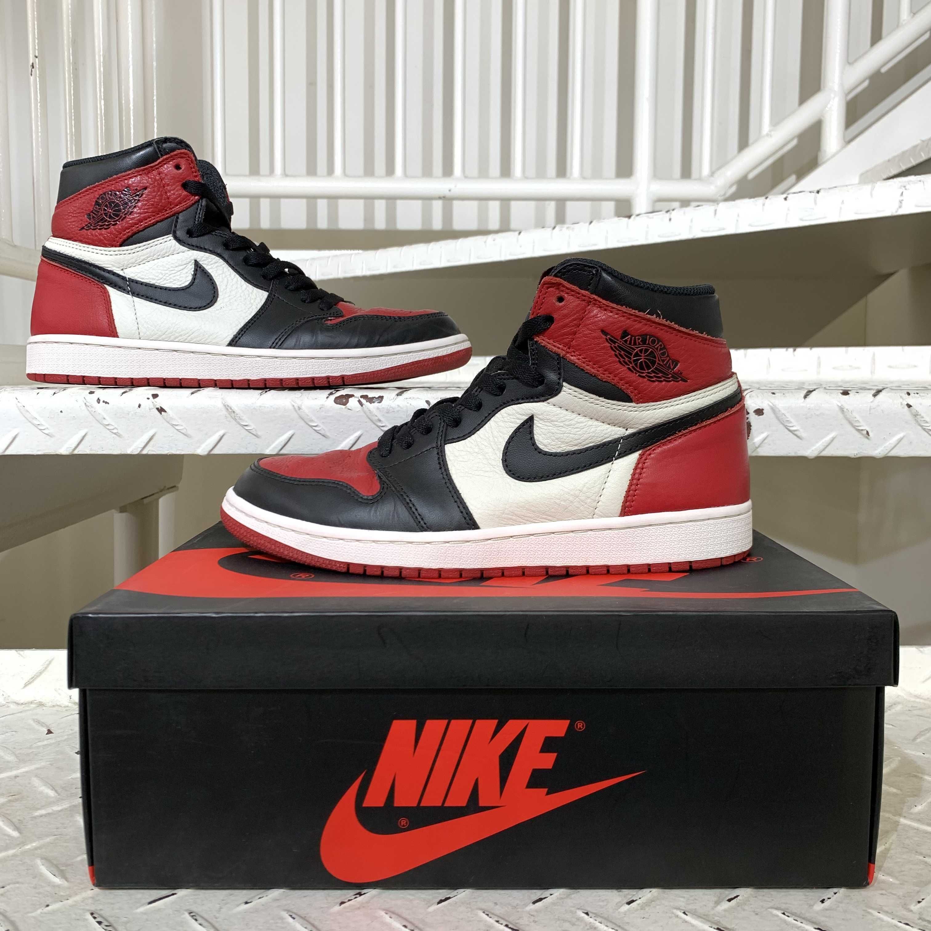 Nike Air Jordan 1 Retro High OG "Bred Toe"
