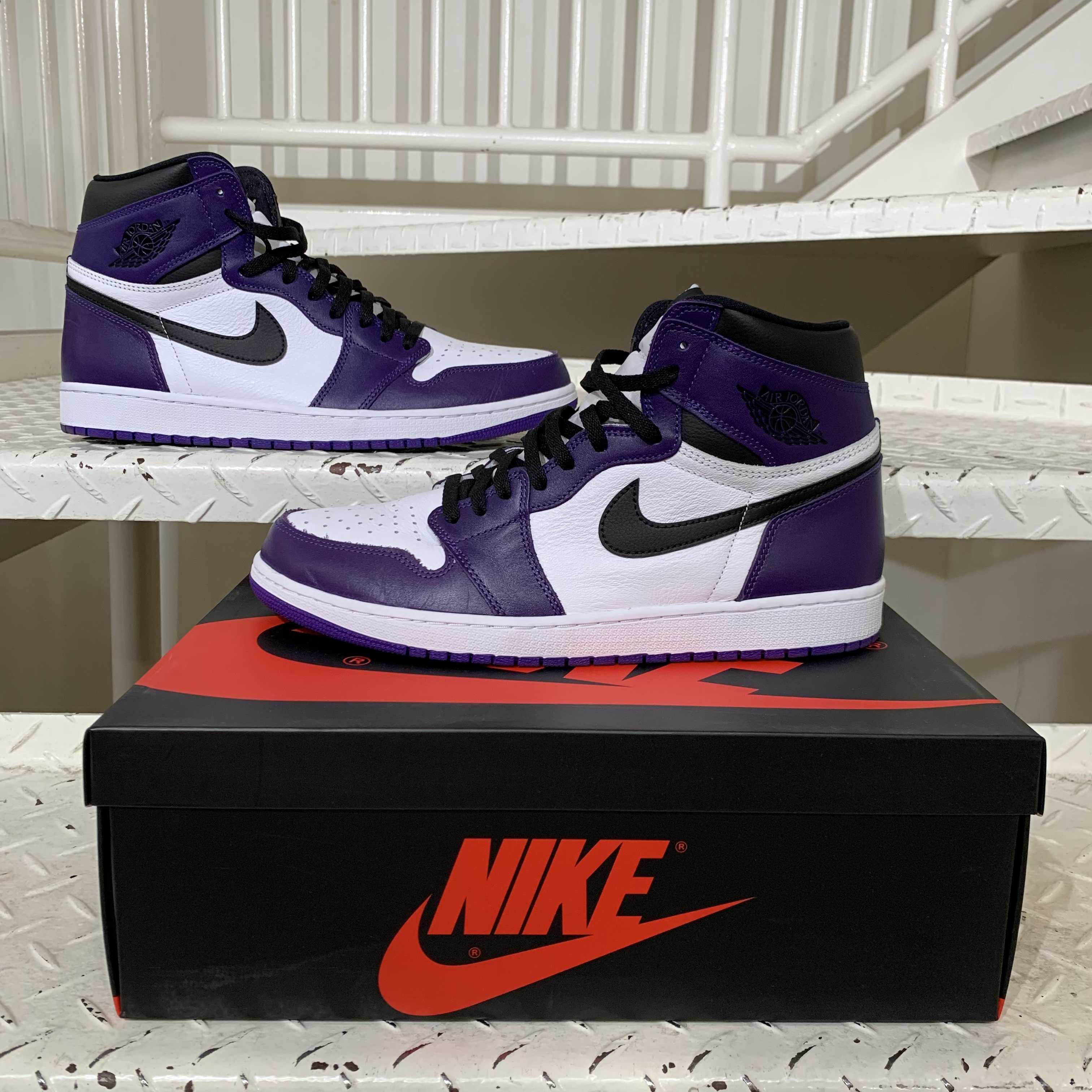 Nike Air Jordan 1 Retro High OG "Court Purple White/Black" (2020)   