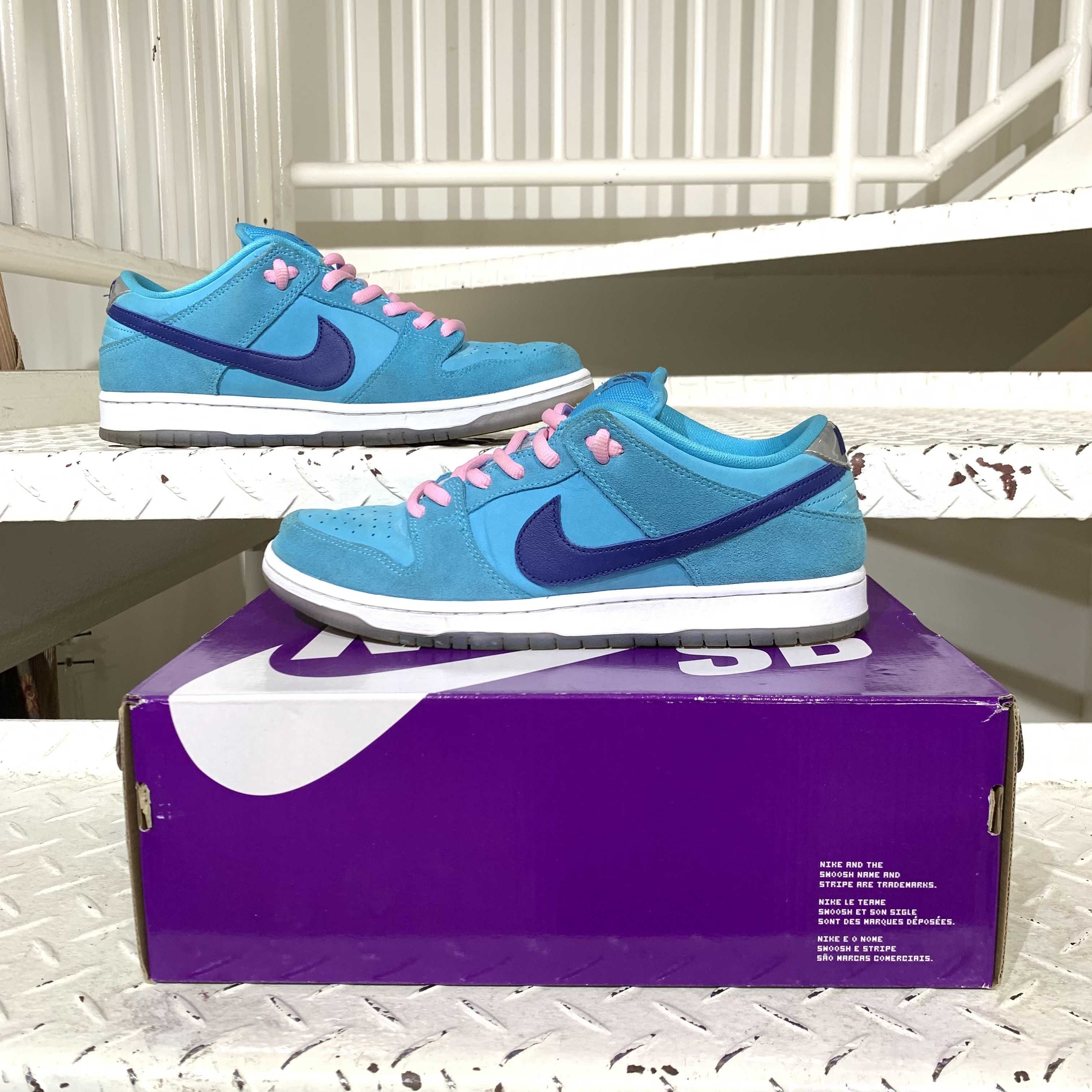 Nike SB Dunk Low Pro "Blue Fury/Deep Royal Blue"