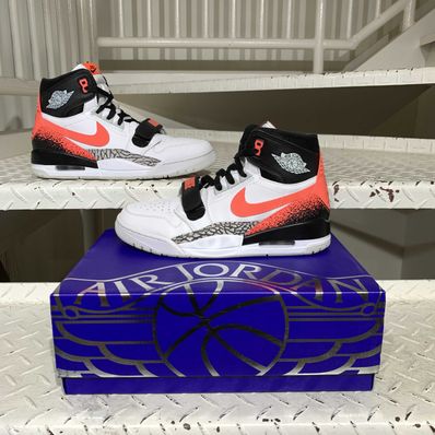 DON C × NIKE JORDAN LEGACY 312 HOT LAVA-BLACK-ZEN "GREY"