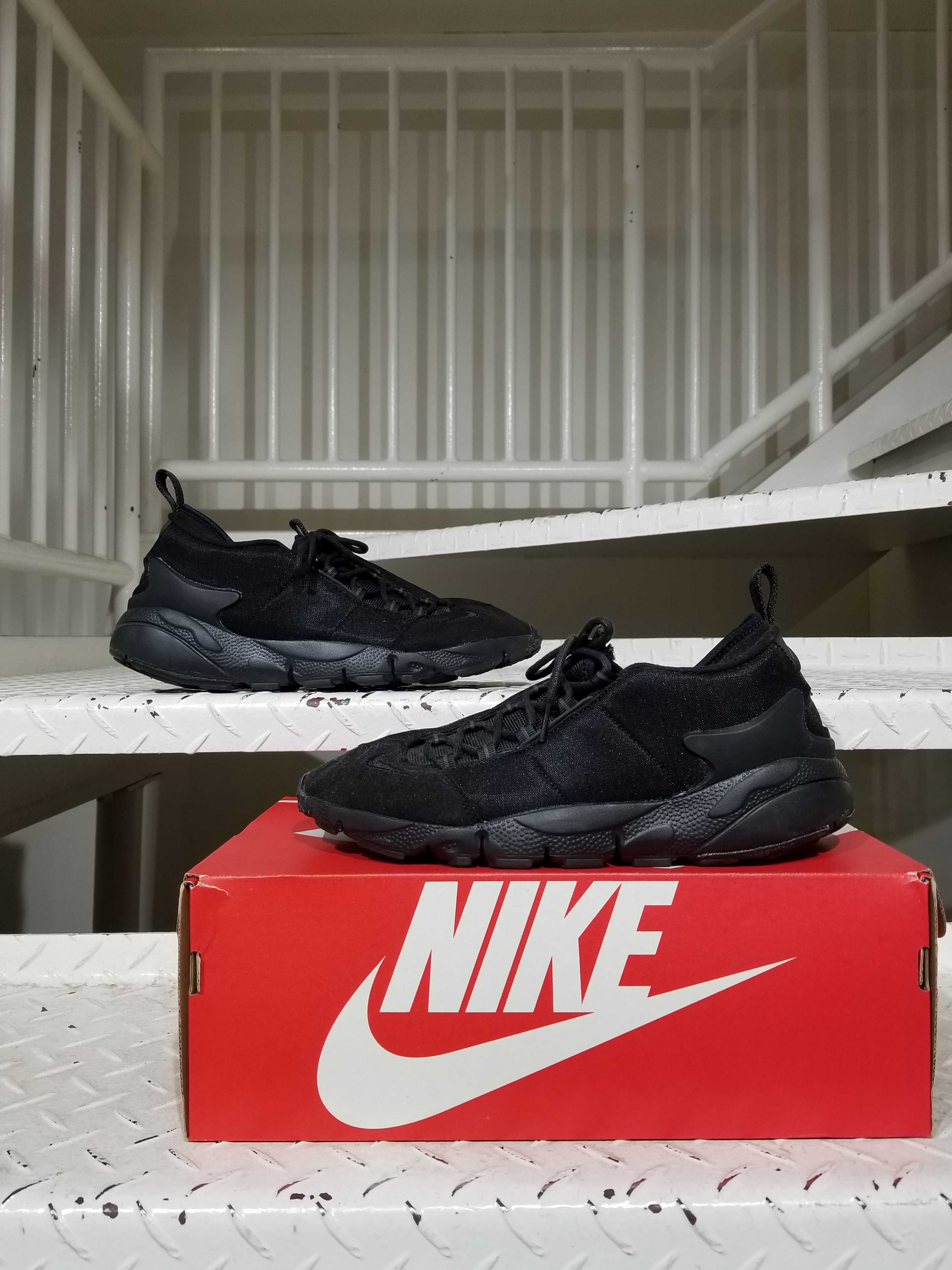 COMME des GARCONS × Nike Air Footscape NM "BLACK"