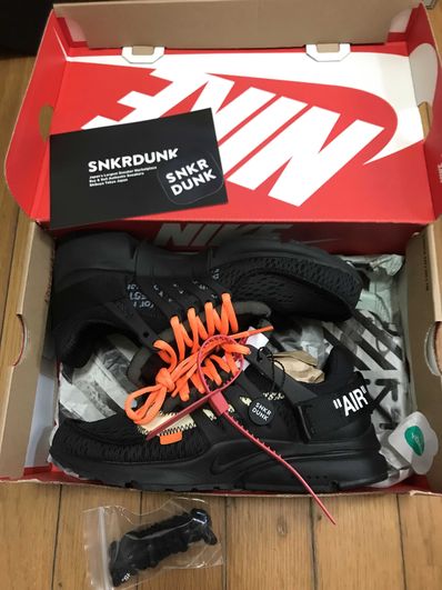 Off-White × Nike Air Presto "Black"