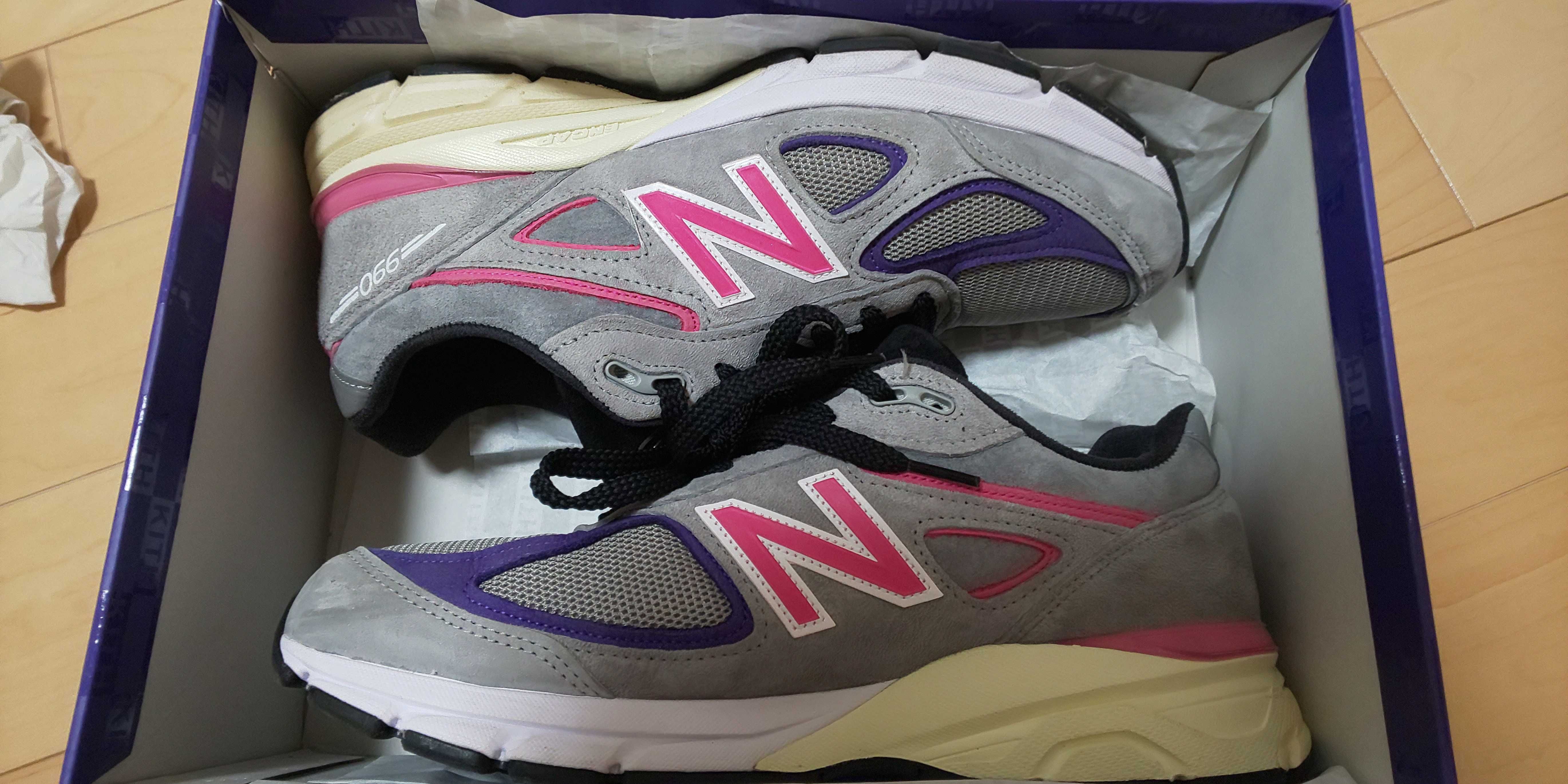 KITH × UNITED ARROWS & SONS × New Balance 990V4 "Smoked Pearl"