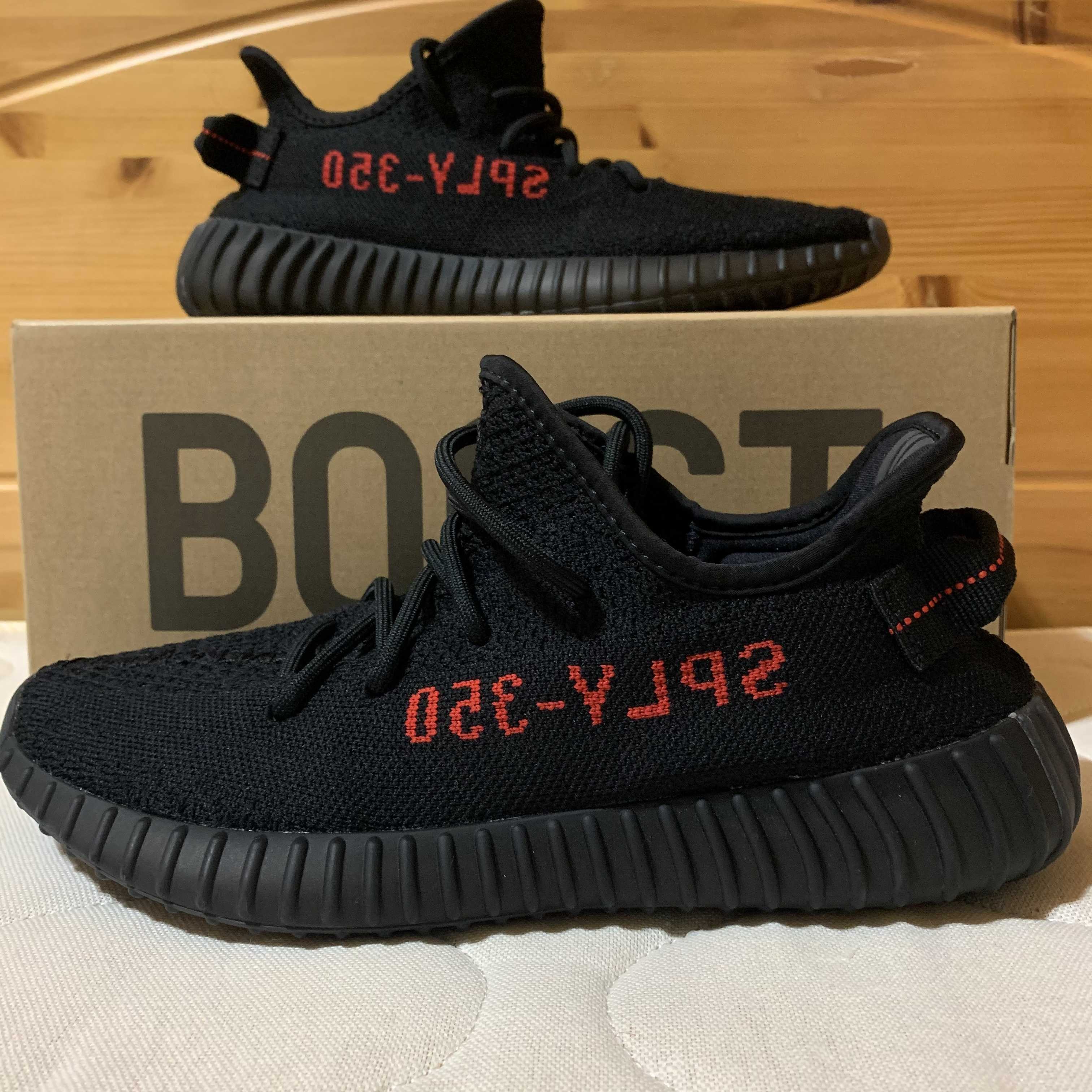 adidas YEEZY Boost 350 V2 "Core Black/Red" (2020)