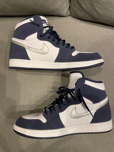 Nike Air Jordan 1 High OG CO.JP "White/Midnight Navy" (2020)(ブリーフケースなし)