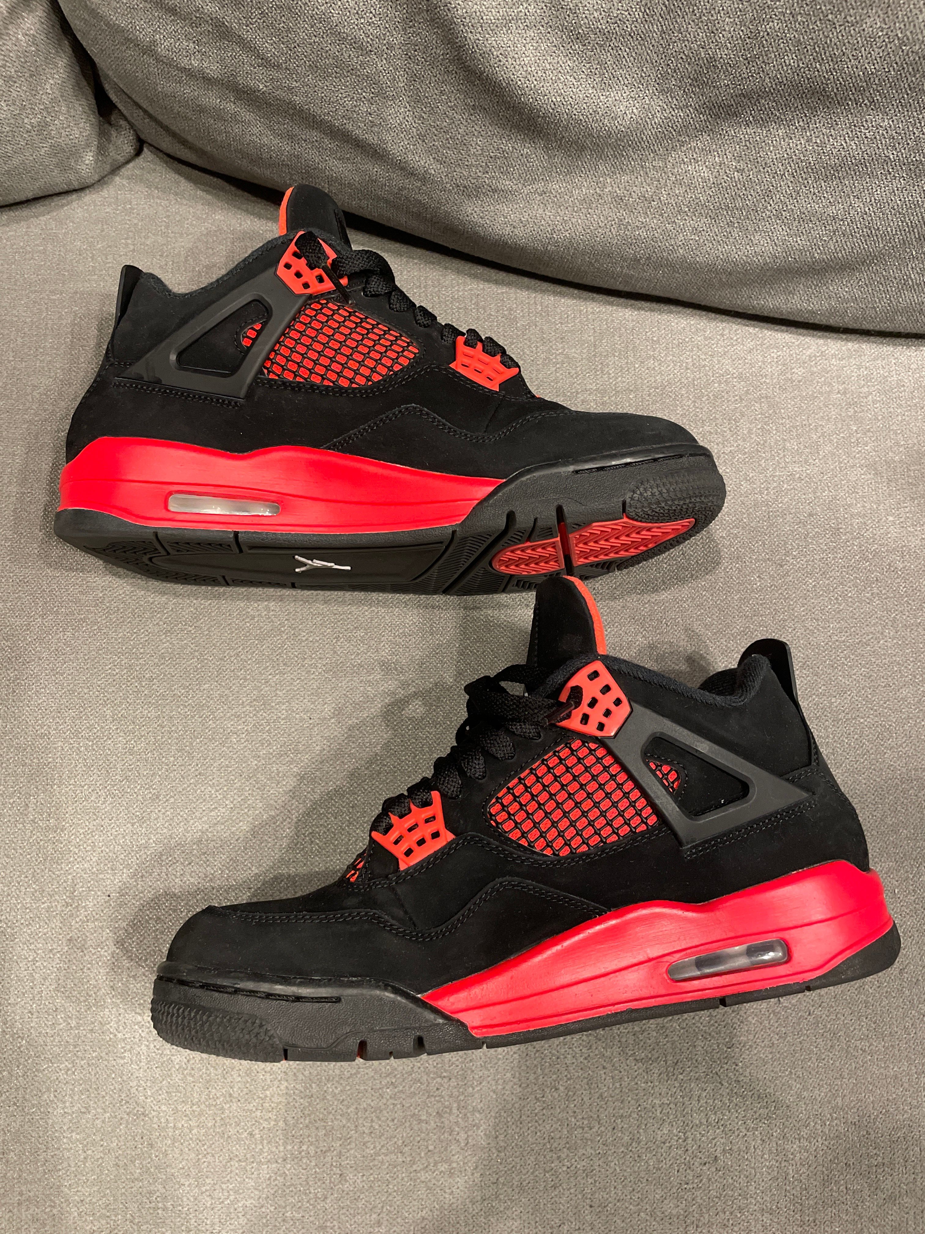 Nike Air Jordan 4 "Red Thunder/Crimson"