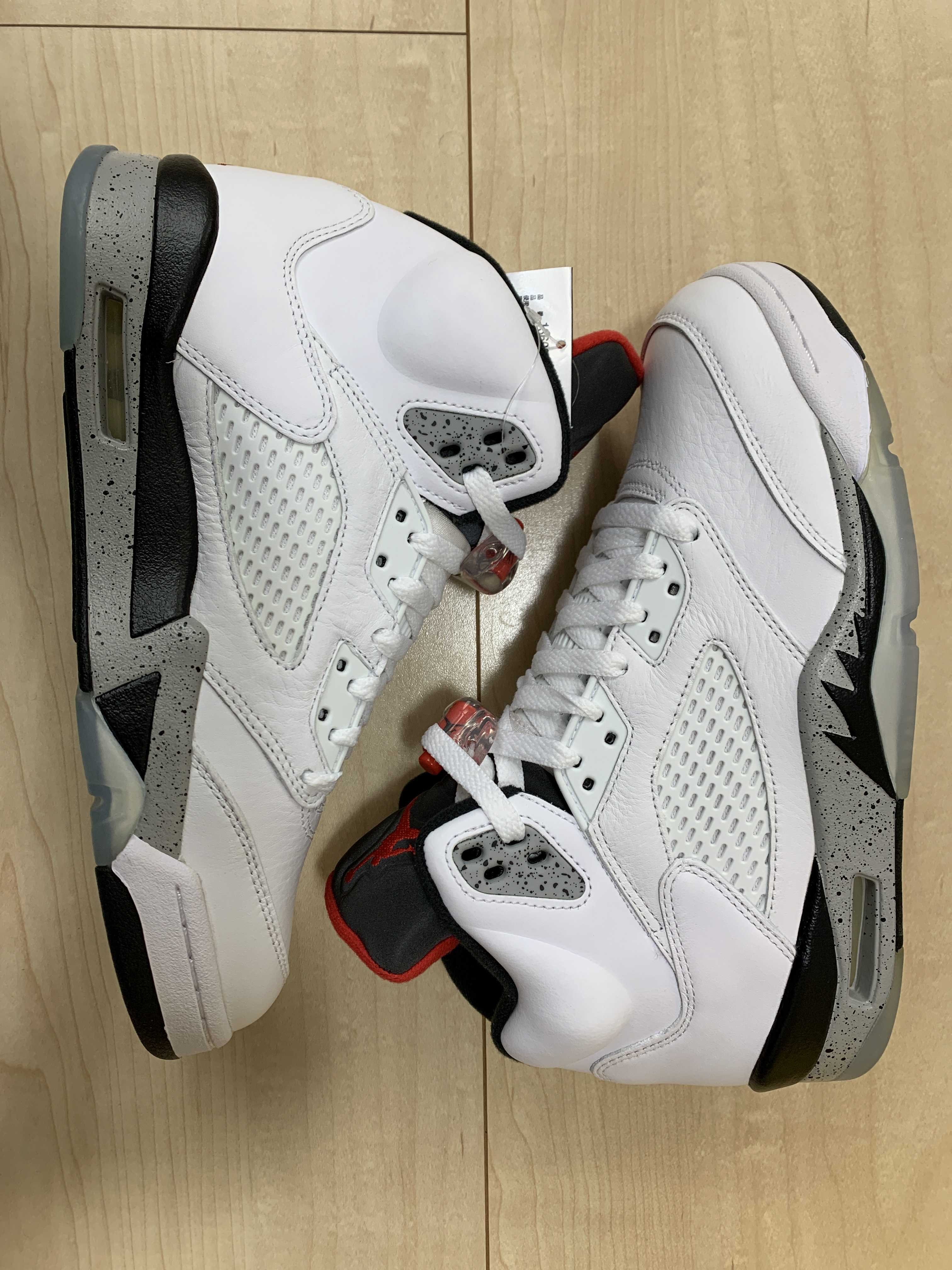 NIKE AIR JORDAN 5 RETRO "WHITE CET"