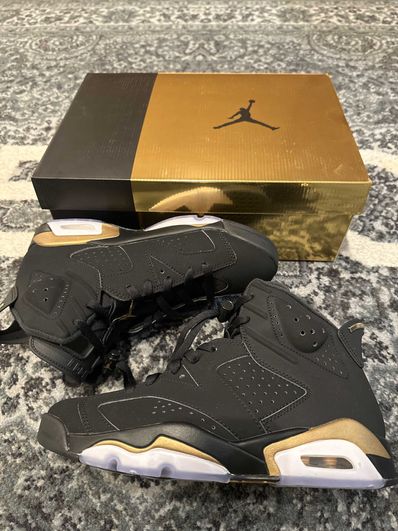 Nike Air Jordan 6 DMP "Black/Metallic Gold" (2020)
