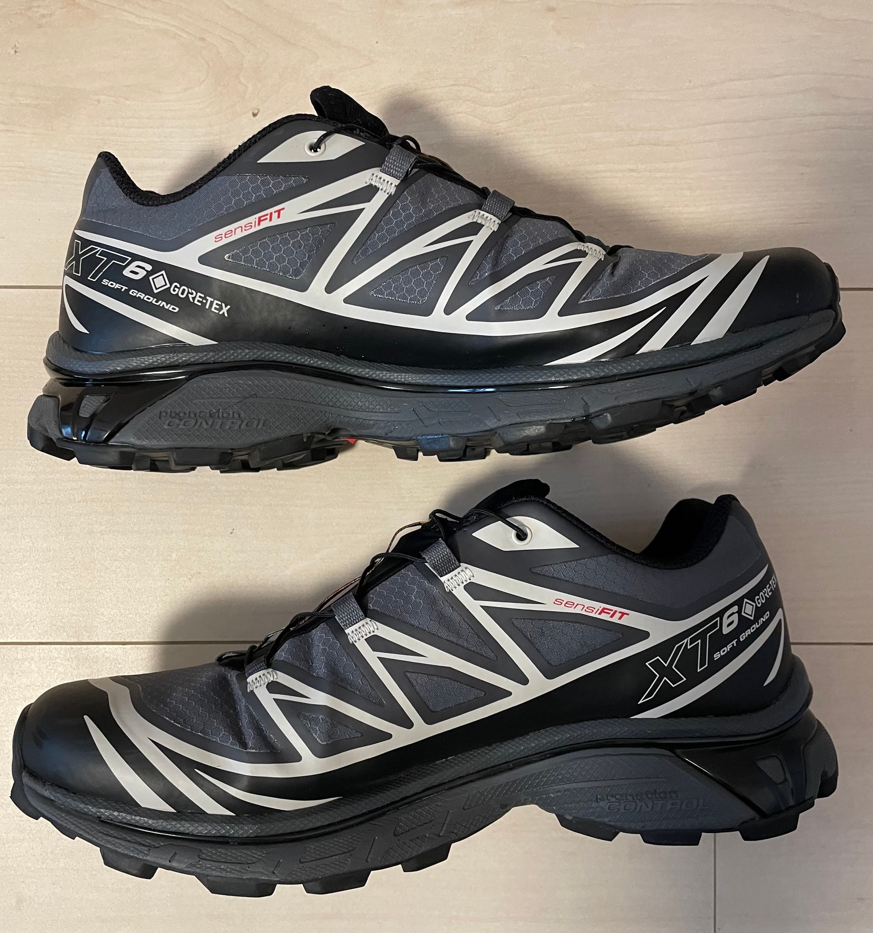 Salomon XT-6 GORE-TEX "Black/Ebony/Lunar Rock"