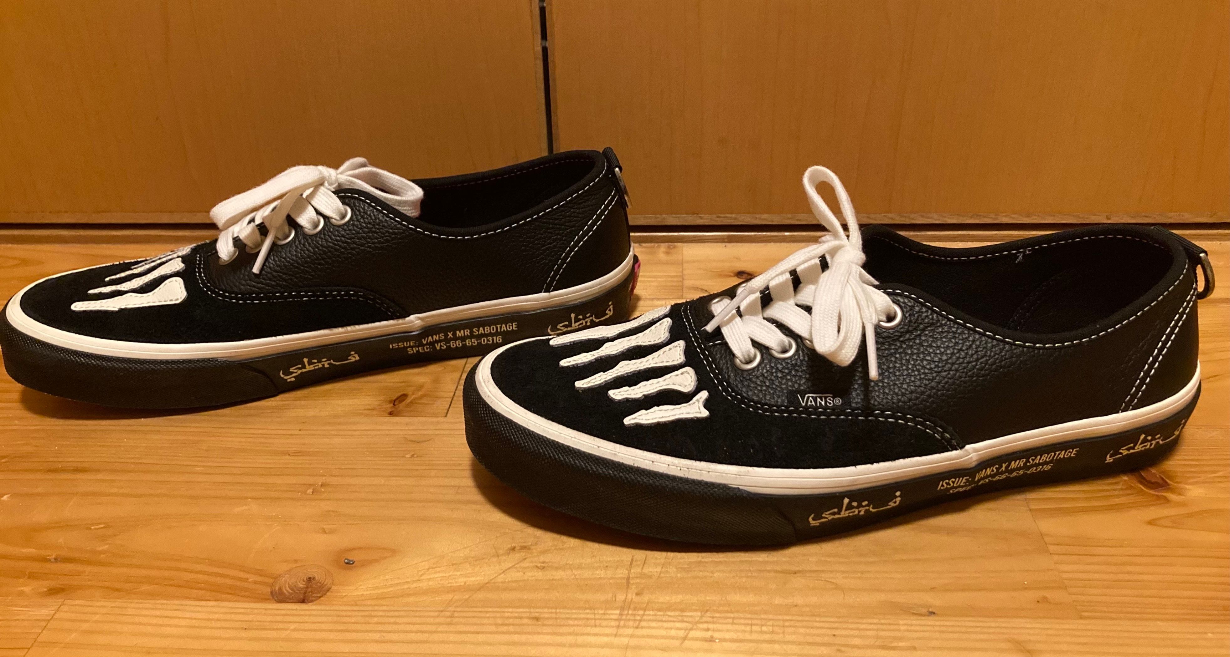 Mark SBTG × Vans Authentic "Black/Mars"