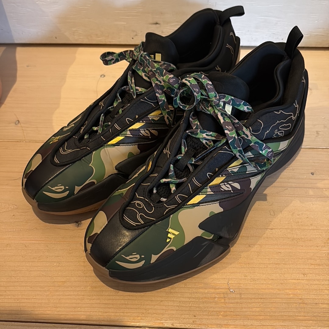 A BATHING APE × adidas Dame 9 "Core Black"