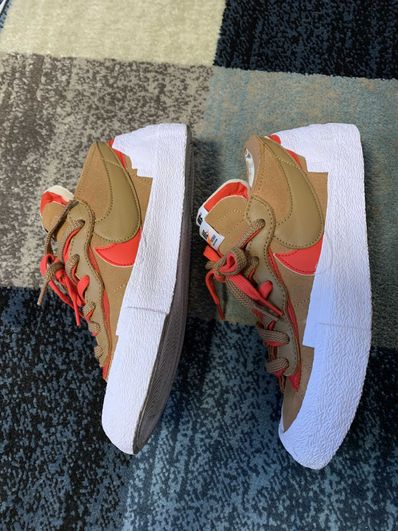 SACAI × NIKE BLAZER LOW "BRITISH TAN"