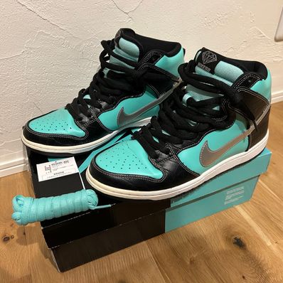 Diamond Supply × Nike SB Dunk High "Tiffany"