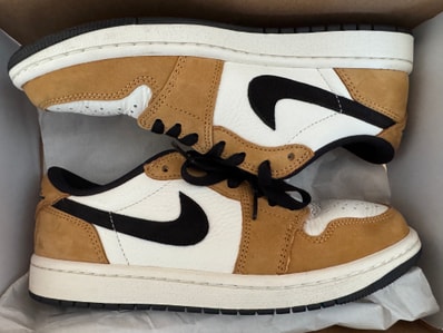 Nike Air Jordan 1 Low OG "Rookie of the Year/Sail and Golden Harvest"