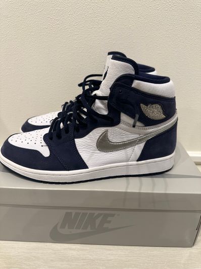Nike Air Jordan 1 High OG CO.JP "White/Midnight Navy" (2020)(ブリーフケースなし)