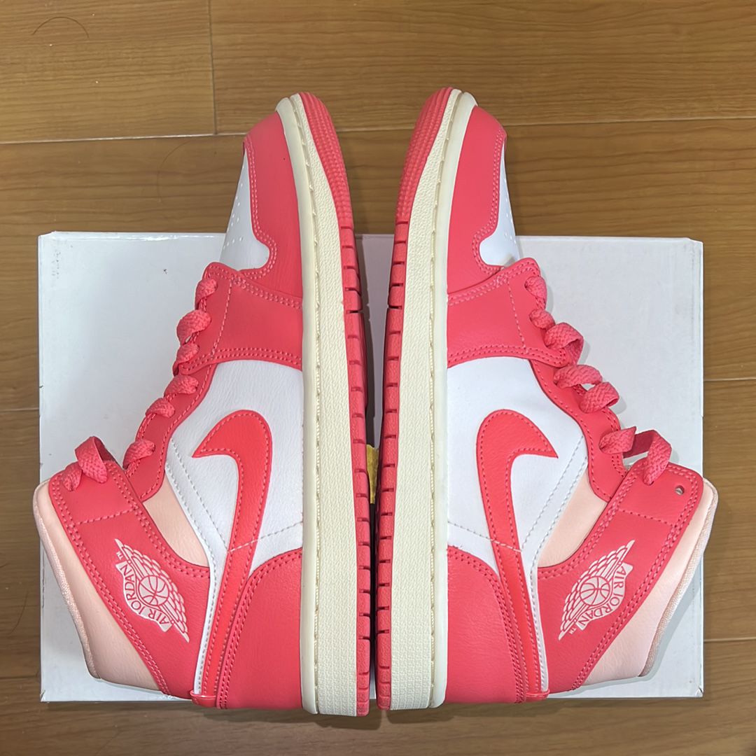 Nike Women's Air Jordan 1 Mid "Strawberries and Cream"
