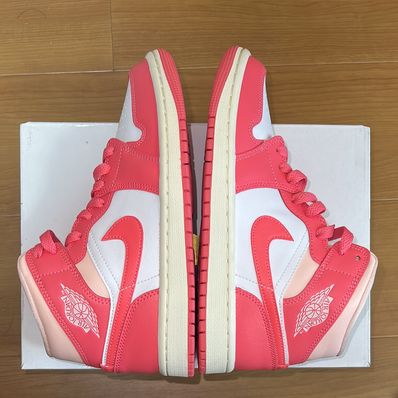 Nike Women's Air Jordan 1 Mid "Strawberries and Cream"