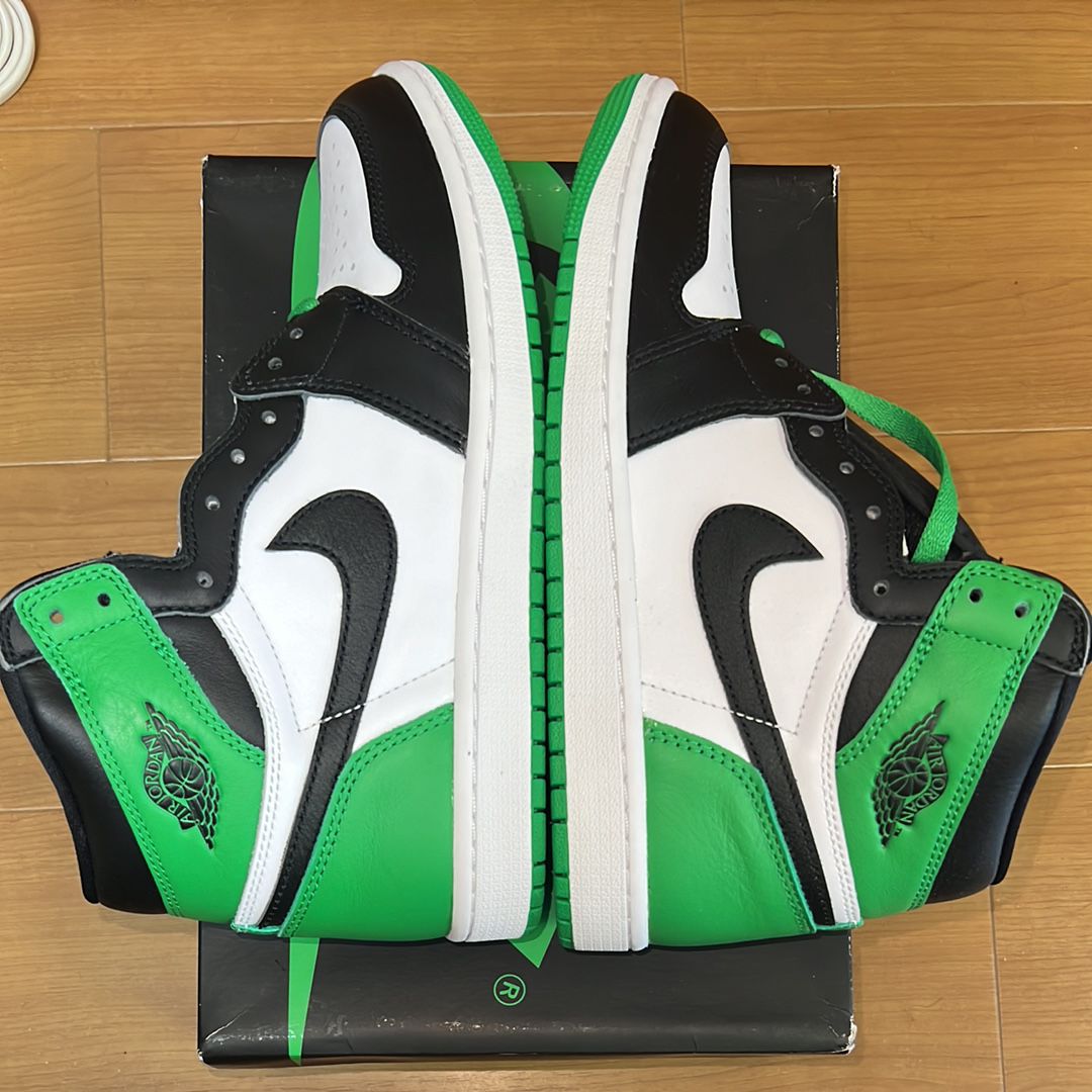 Nike Air Jordan 1 Retro High OG "Celtics/Black and Lucky Green" (2023)