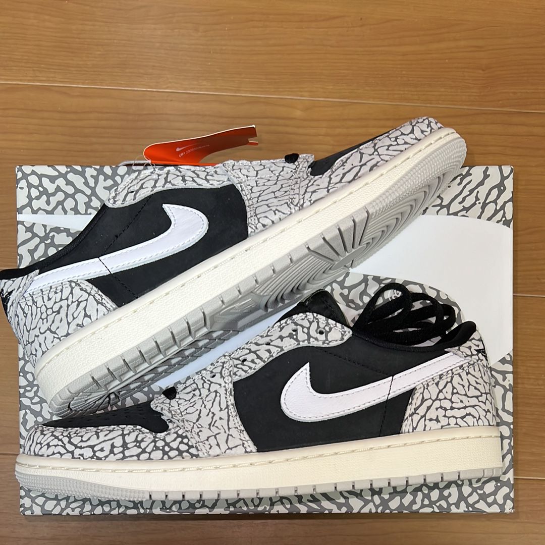 Nike Air Jordan 1 Retro Low OG "Black Cement"