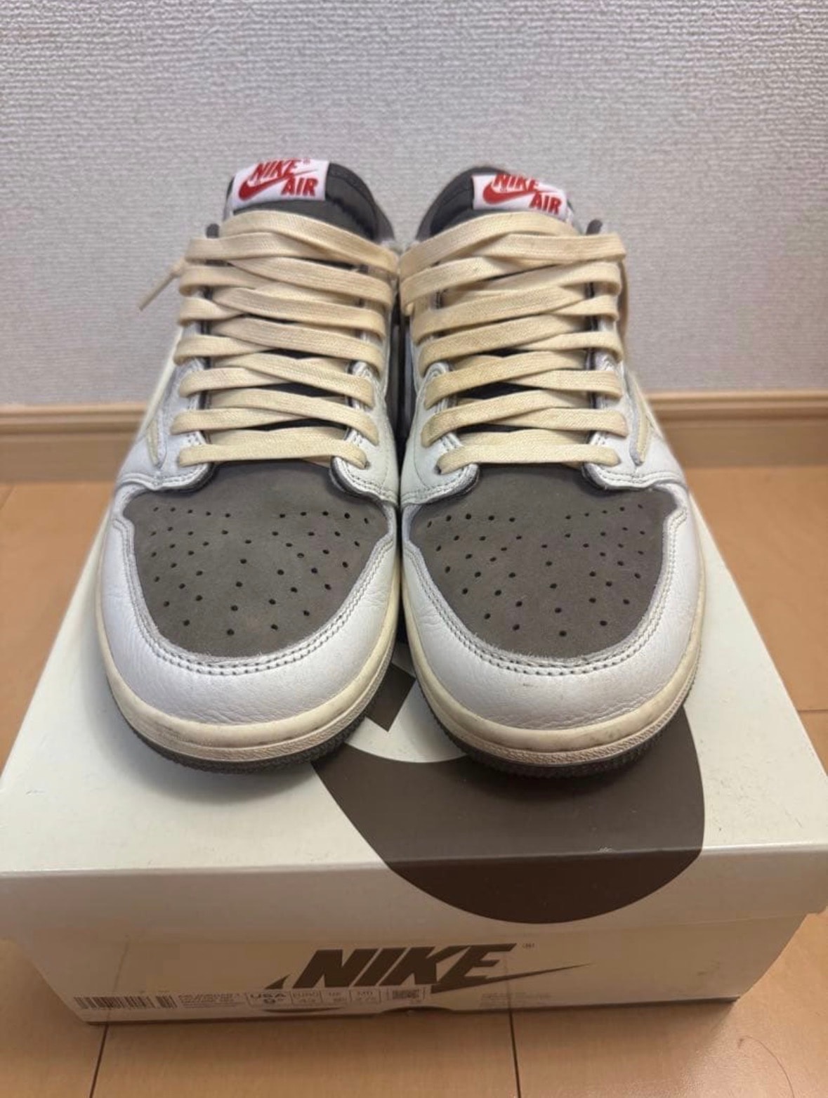 Travis Scott × Nike Air Jordan 1 Low OG SP "Reverse Mocha/Sail and Ridgerock"