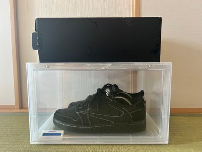 Travis Scott × Nike Air Jordan 1 Low OG SP "Black Phantom"