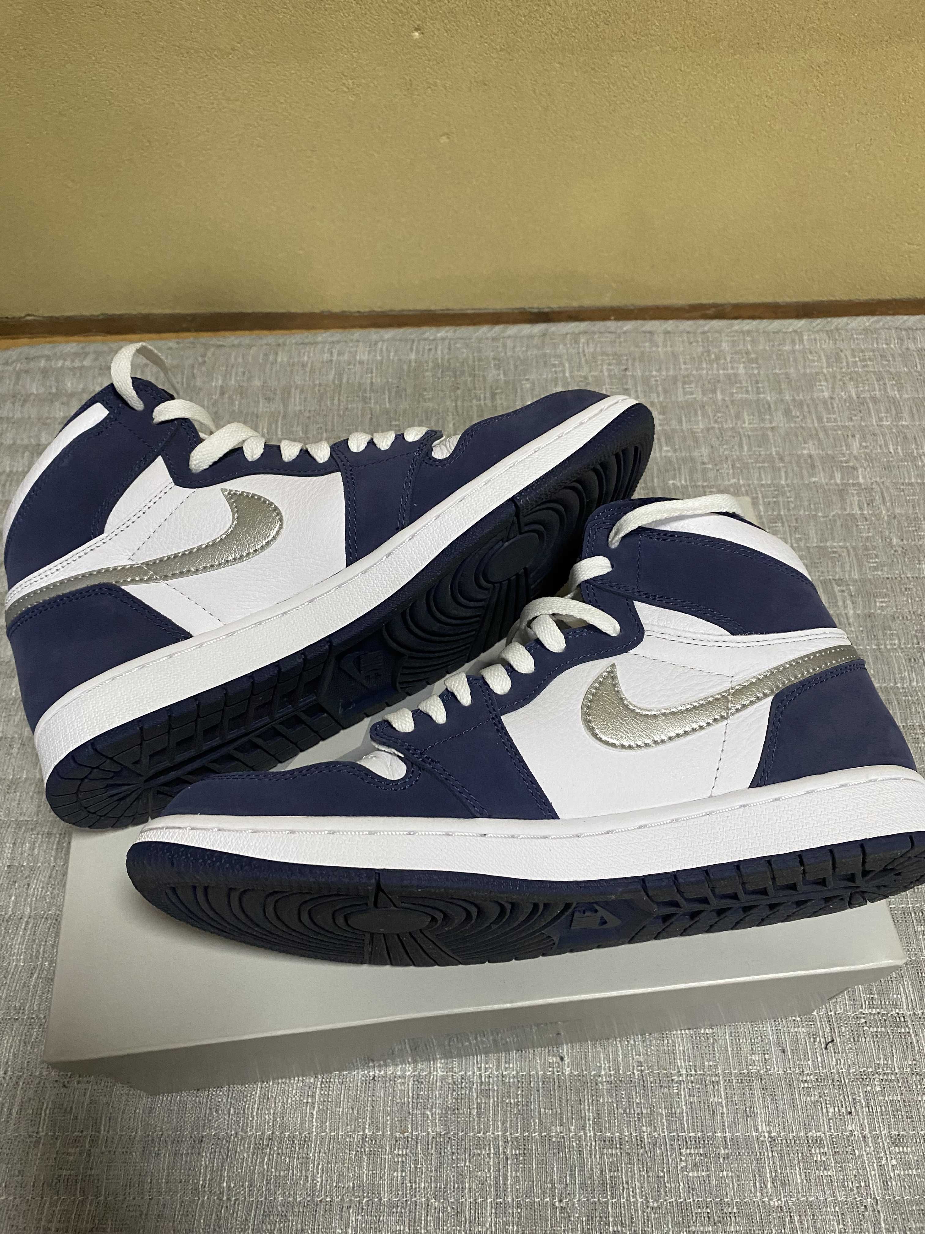 Nike Air Jordan 1 High OG CO.JP "White/Midnight Navy" (2020)(ブリーフケースなし)