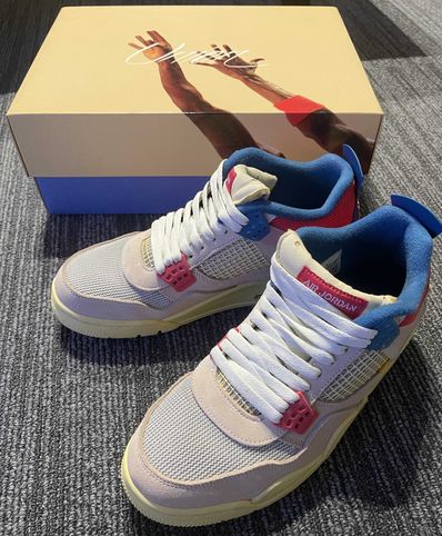 UNION × Nike Air Jordan 4 SP "Guava Ice/Light Fusion Red"