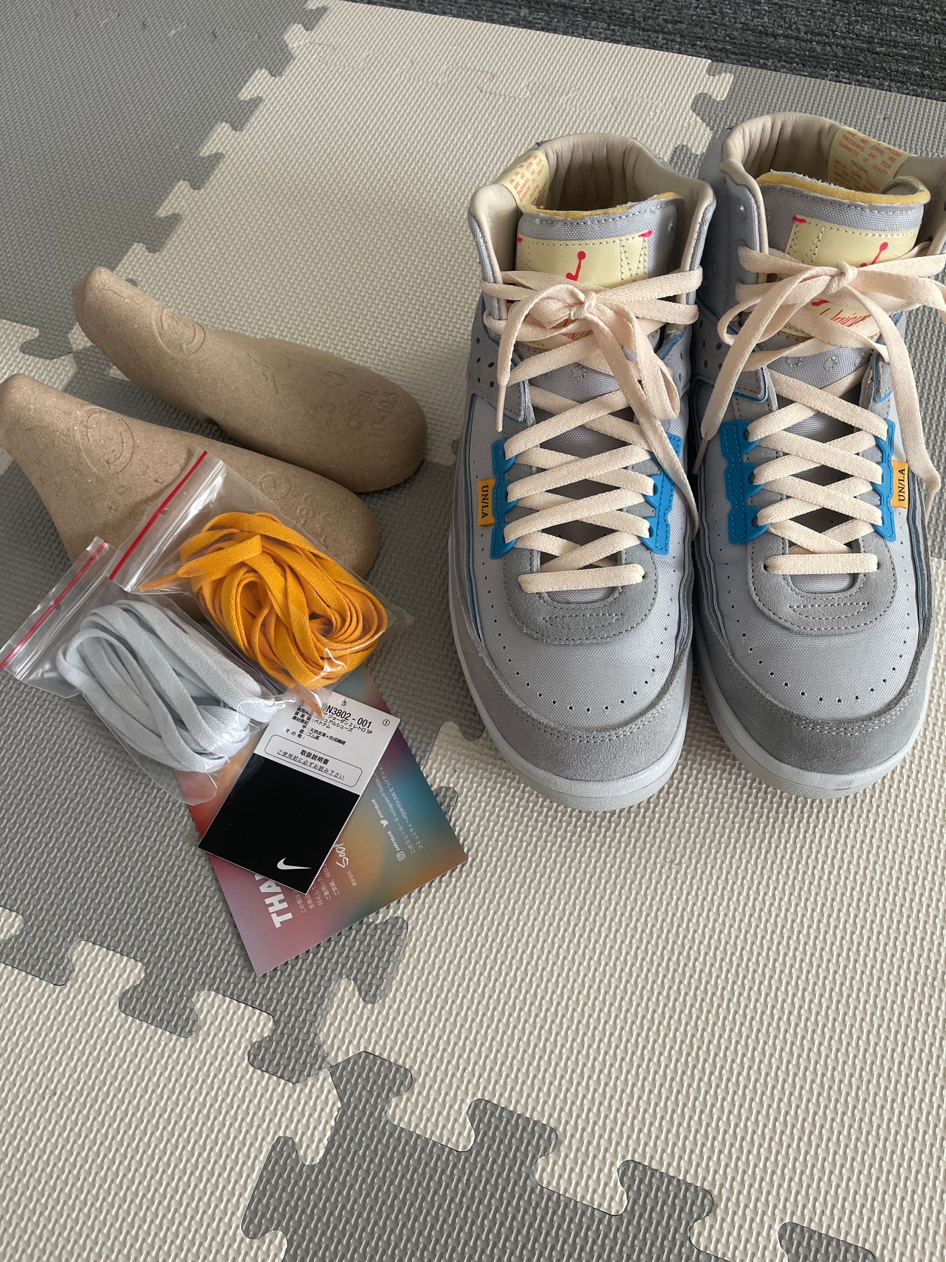 UNION × Nike Air Jordan 2 "Grey Fog"