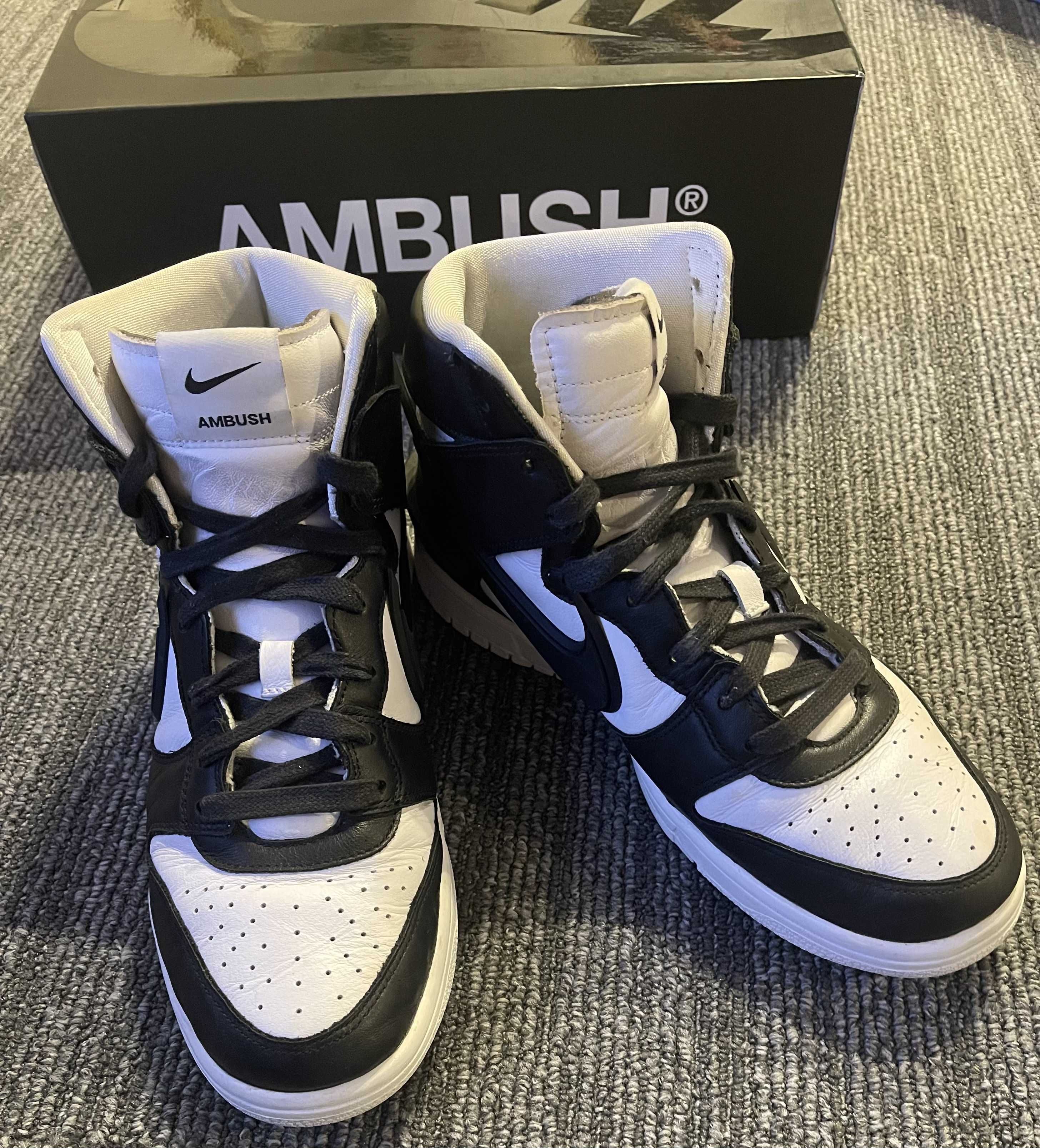 AMBUSH × Nike Dunk High "Black"
