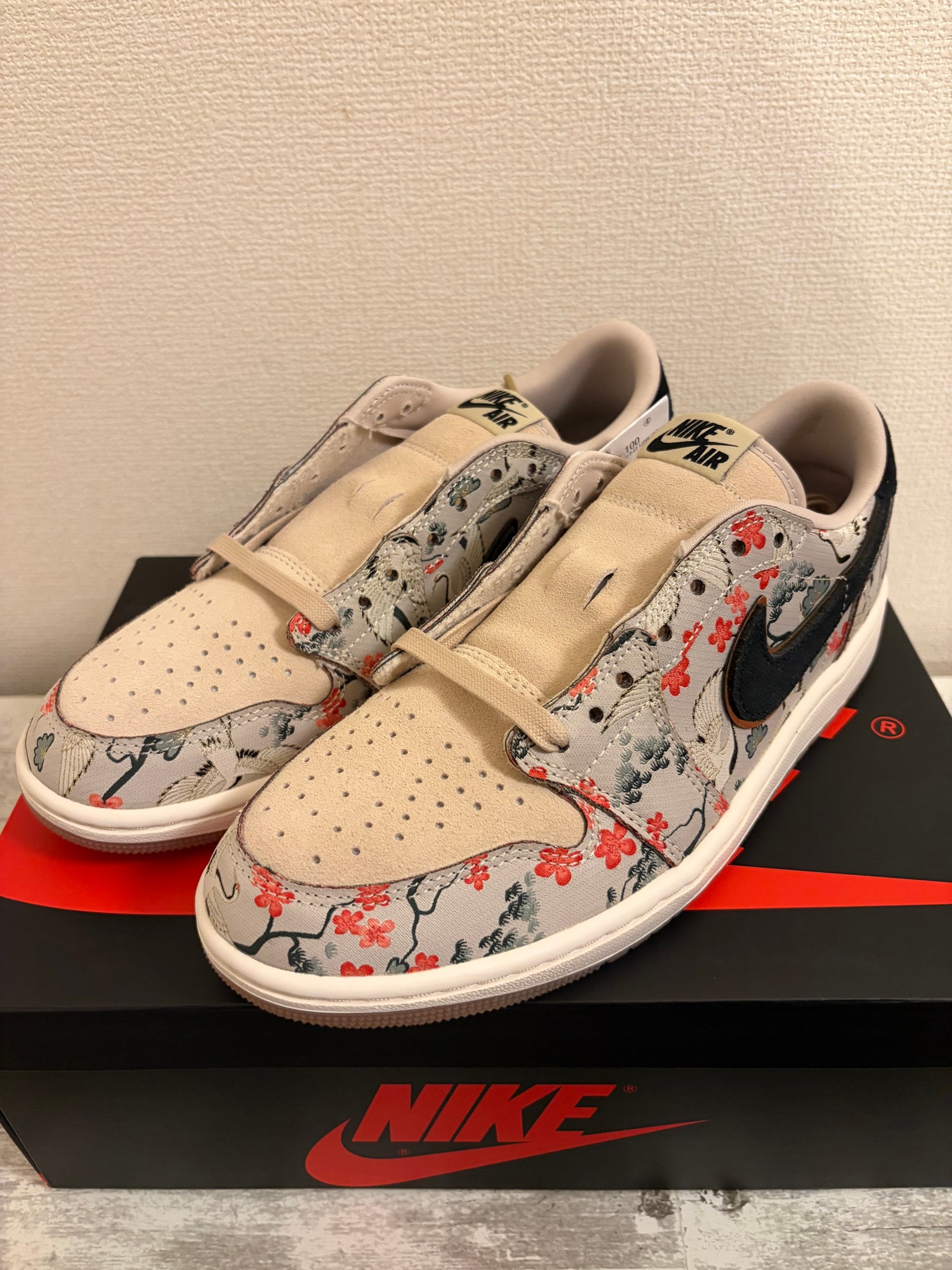 Rui Hachimura × Nike Air Jordan 1 Retro Low OG SP "Cranes"