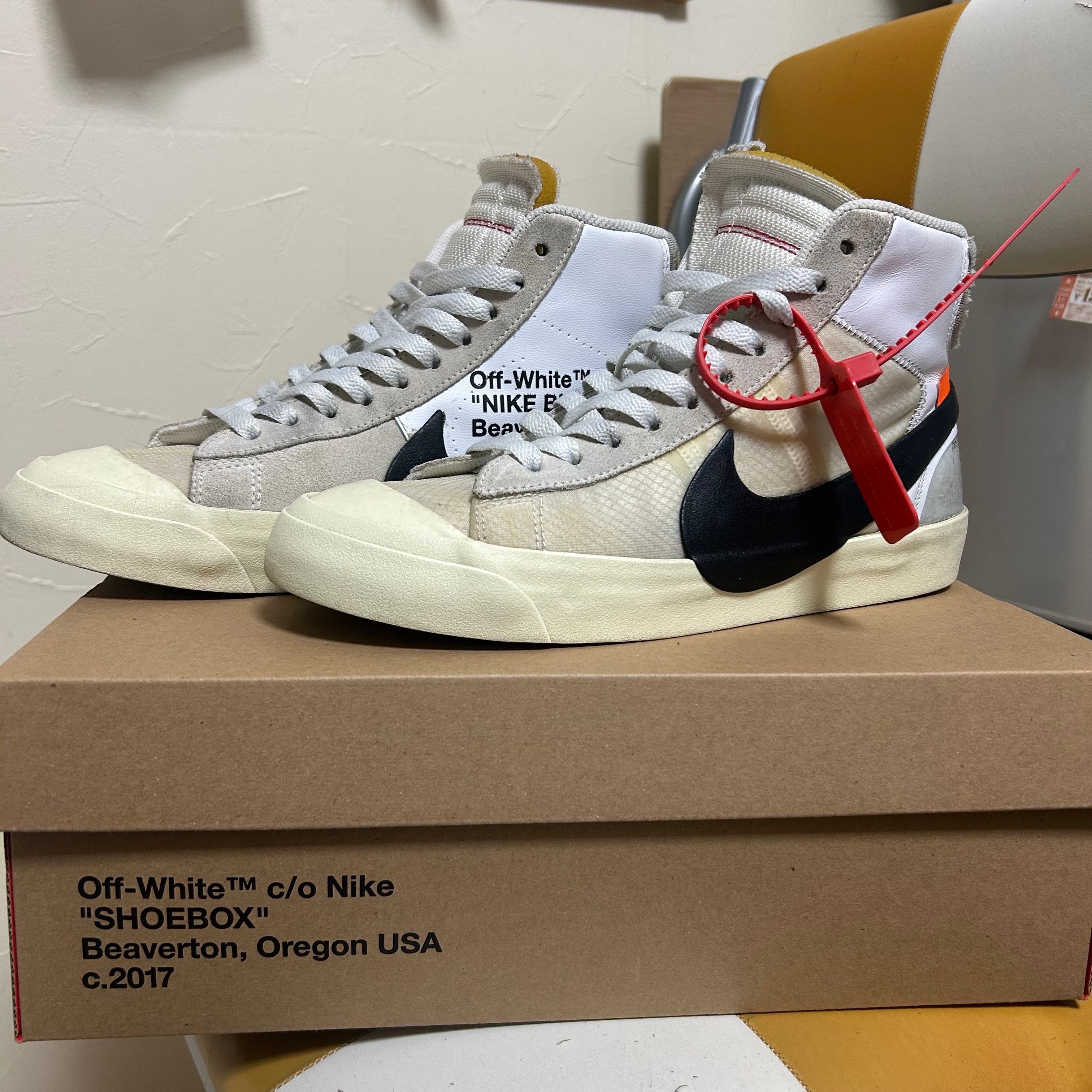 Off-White × Nike The Ten Blazer Mid "White"