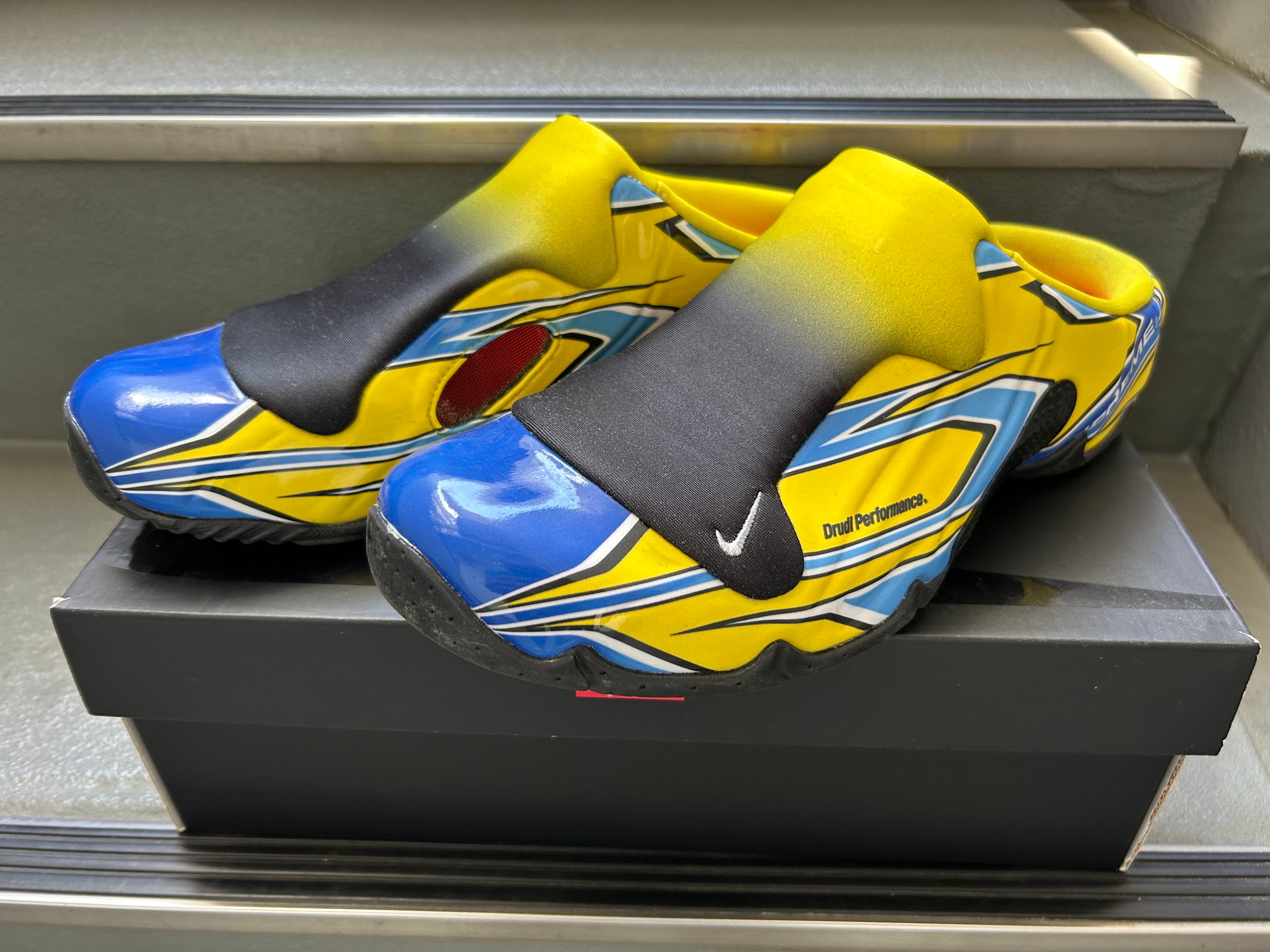 Supreme × Nike Clogposite SP "Yellow/Blue"
