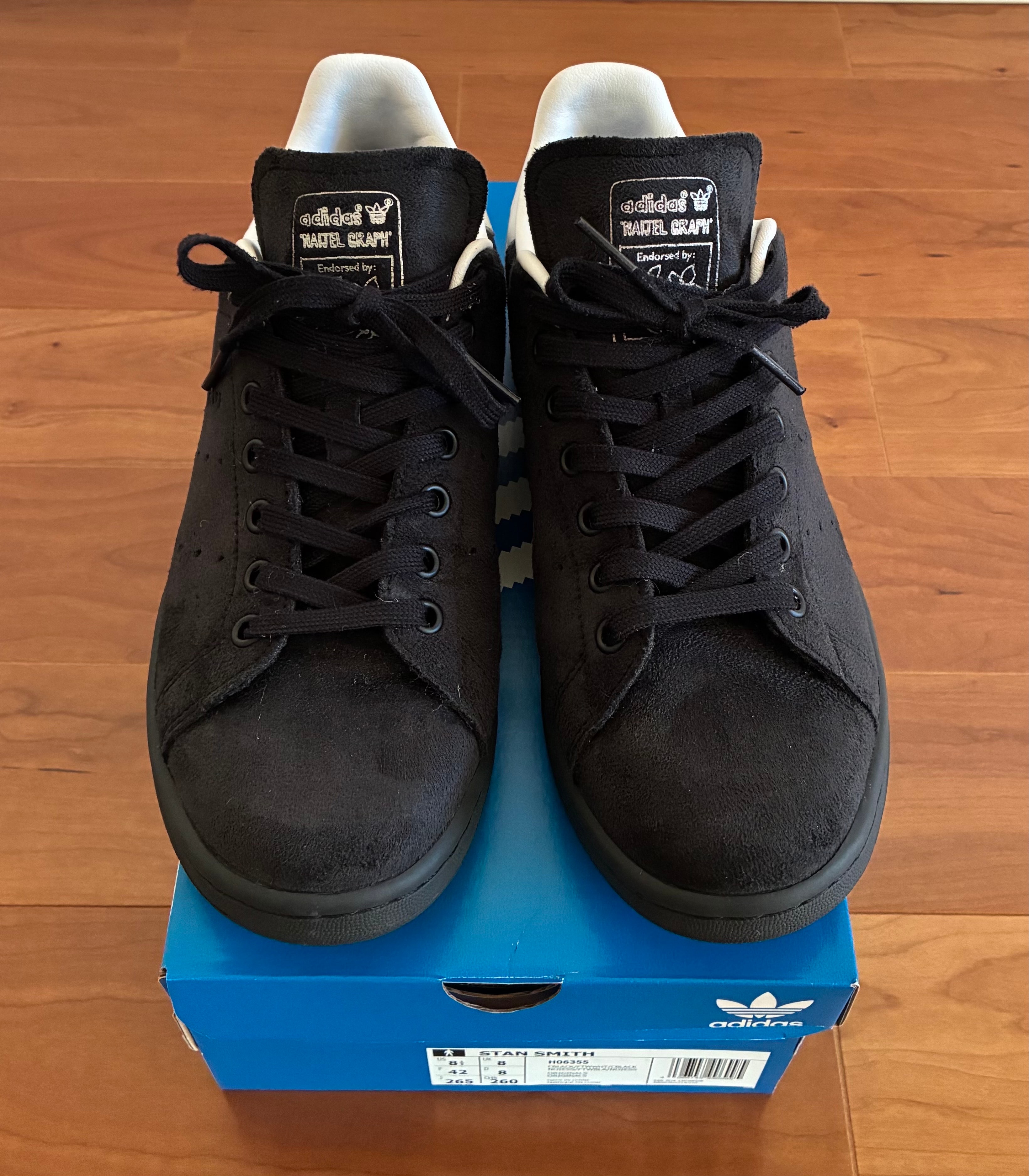 ナイジェルグラフ × アディダス スタンスミス "ブラック"