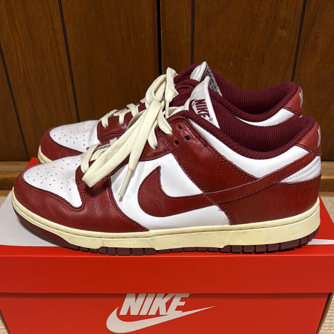 Nike Women's Dunk Low PRM "Team Red and White"