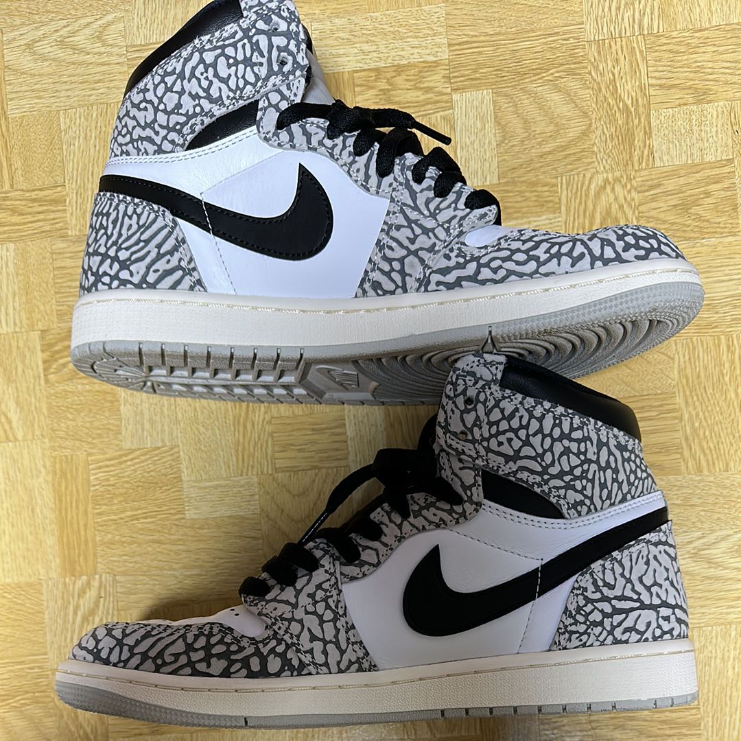 Nike Air Jordan 1 High OG "White Cement/Safari"
