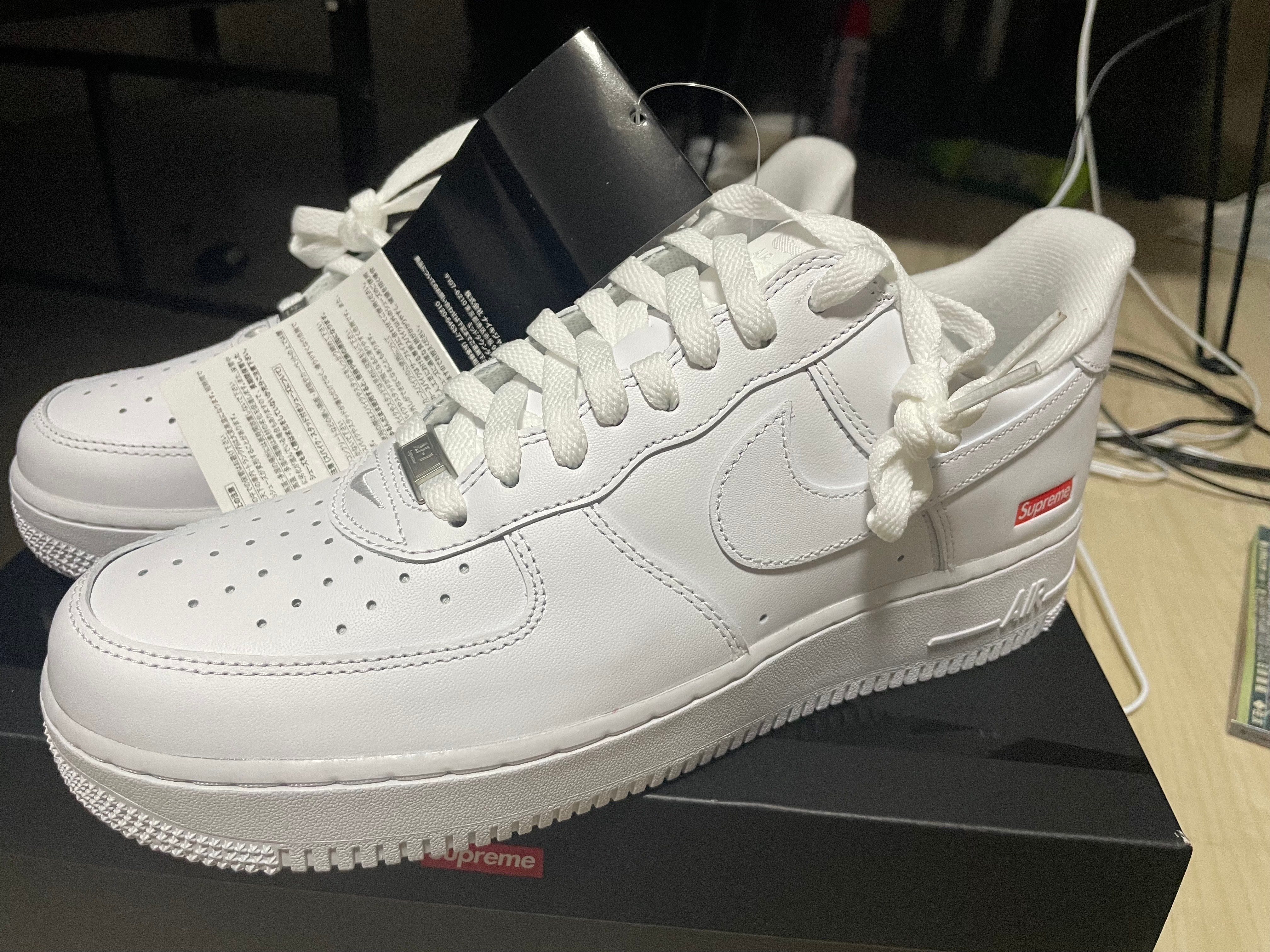 Supreme × Nike Air Force 1 Low "White"