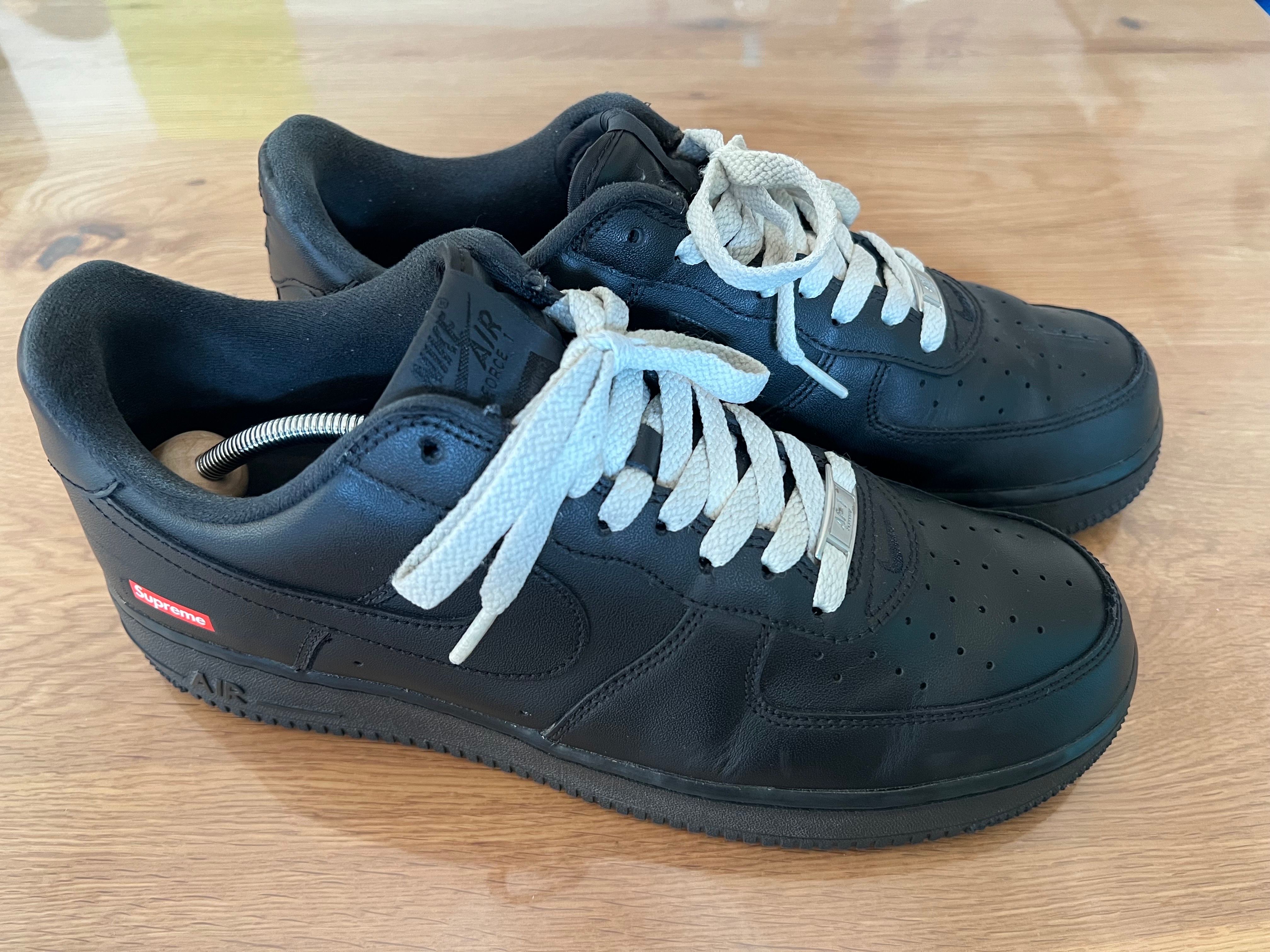 Supreme × Nike Air Force 1 Low "Black"