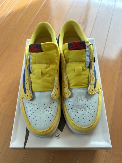 Travis Scott × Nike Women's Air Jordan 1 Retro Low OG "Canary"