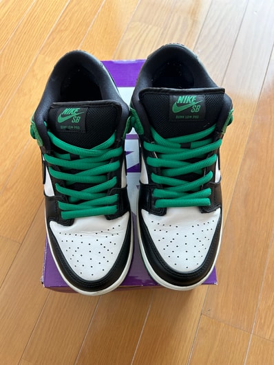 Nike SB Dunk Low Pro "Black and Classic Green"