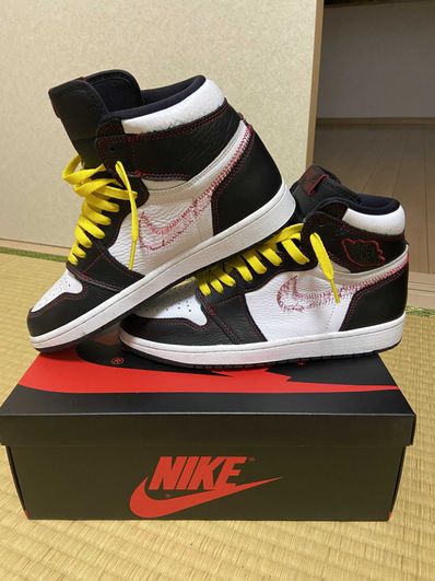 Nike Air Jordan 1 High OG Defiant "Black/Yellow/Gym Red"