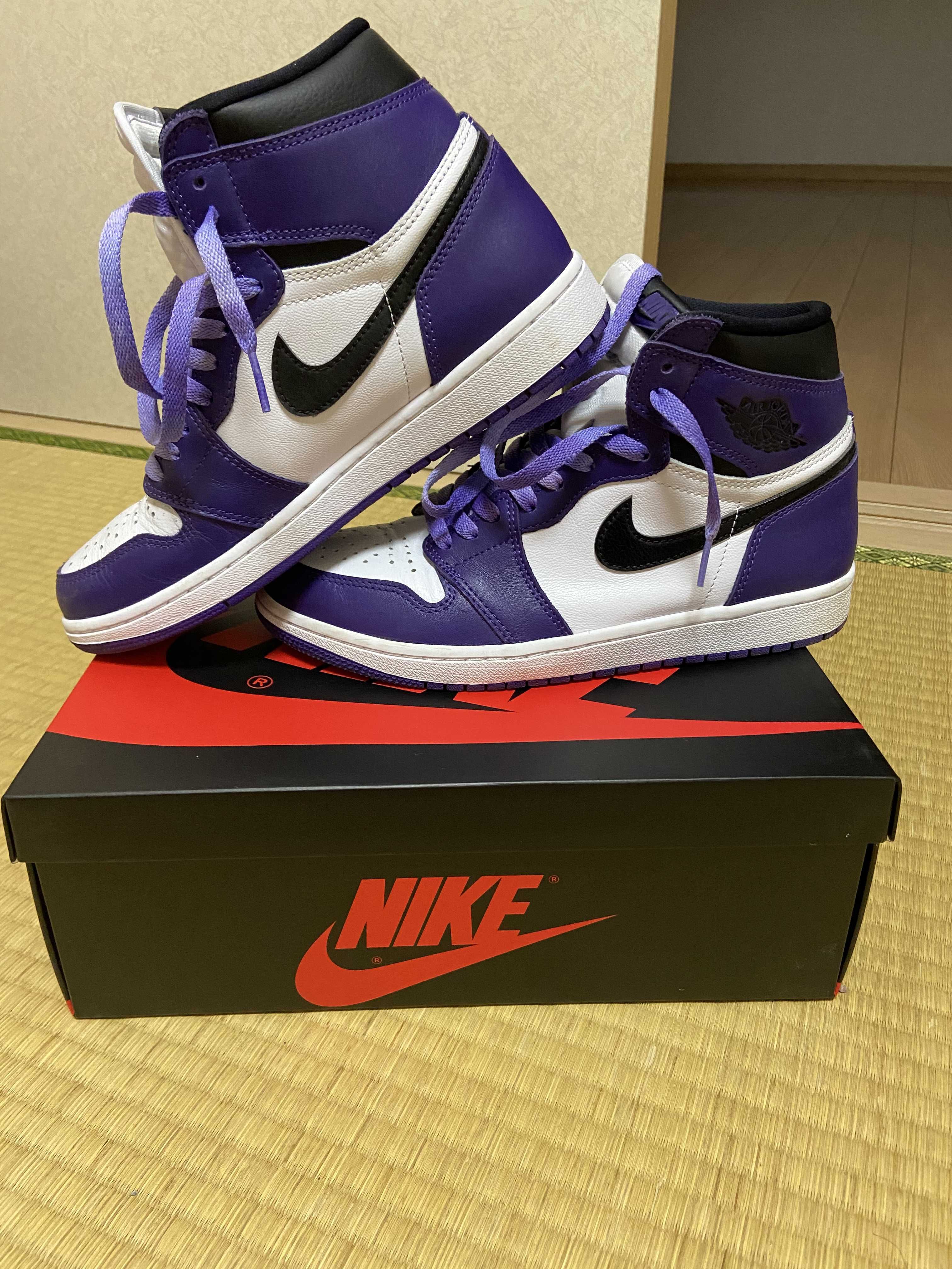 Nike Air Jordan 1 Retro High OG "Court Purple White/Black" (2020)